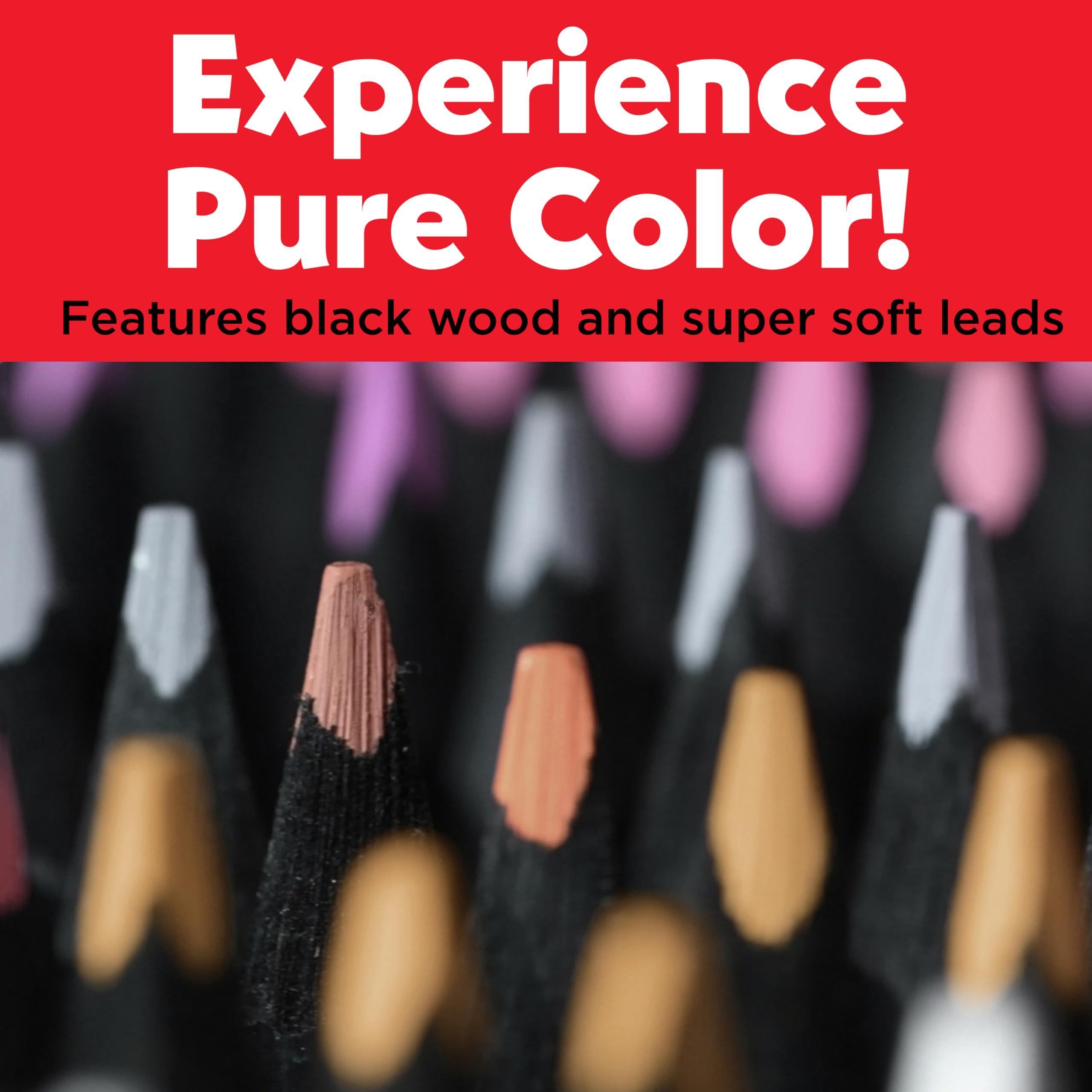 Faber-Castell Colour Pencils Black Edition Skin Tones - 12 Count | Ergonomic Triangular Shape 7