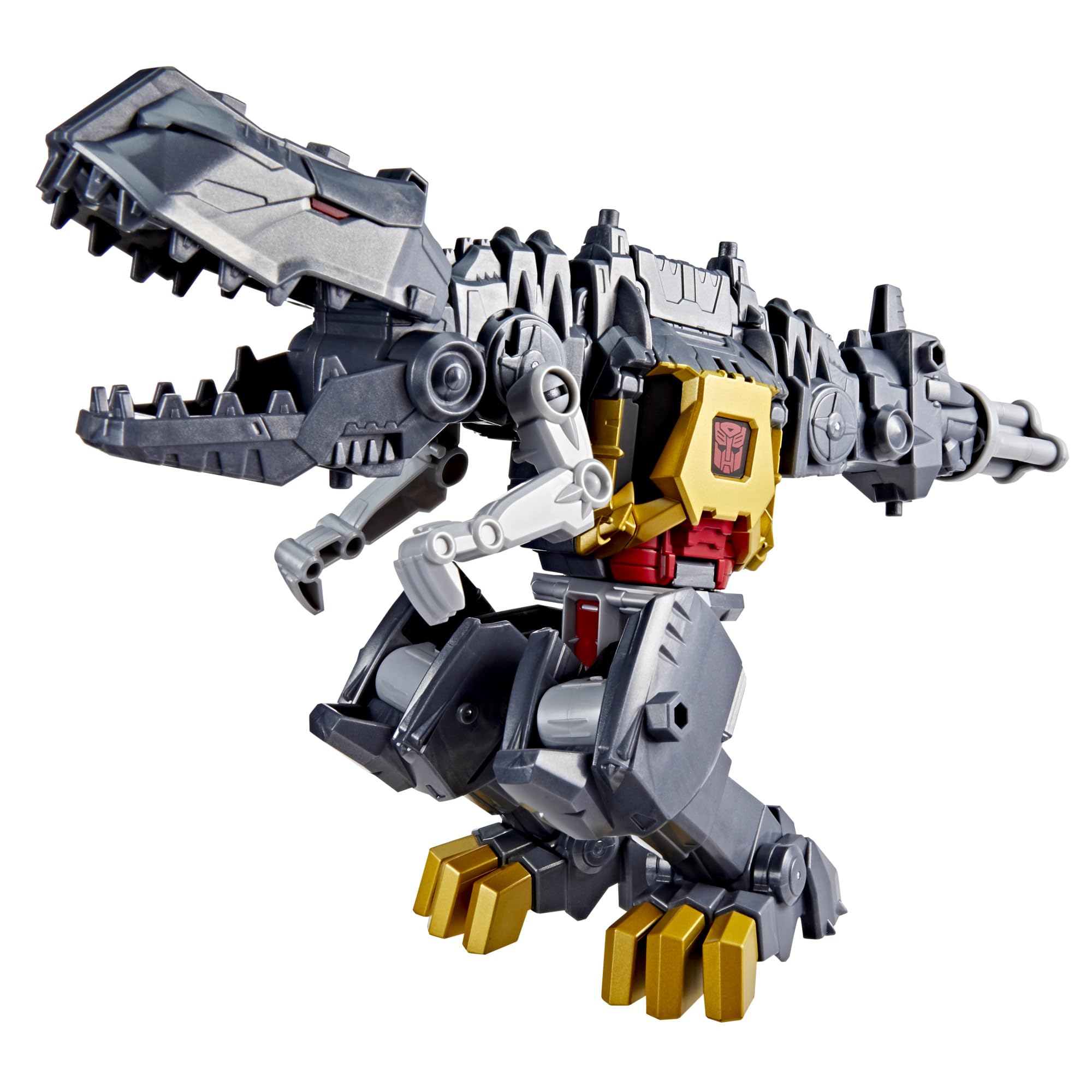 Transformers Grimlock Chomp & Battle Action Figure - 22.5 cm Robot | Converts in 4 Steps