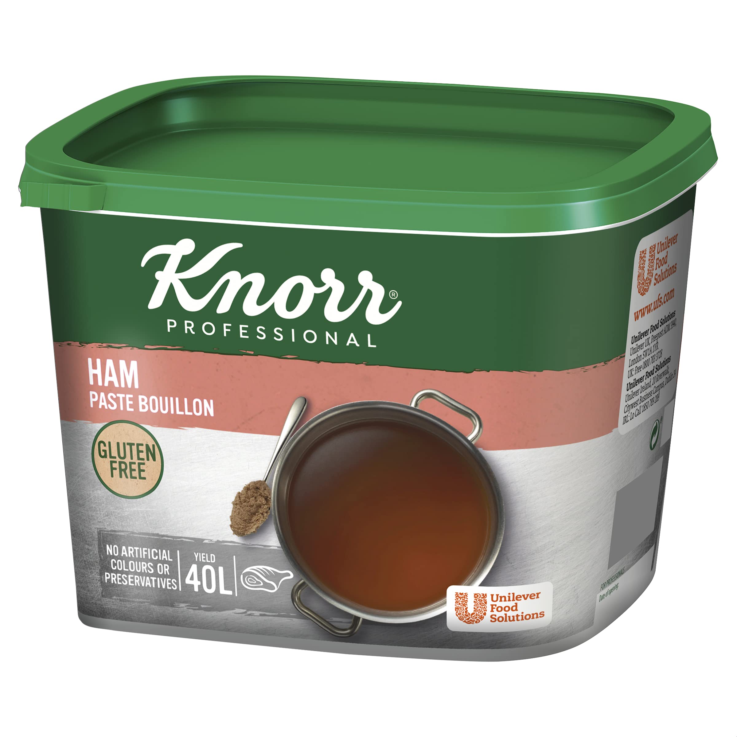Knorr Gluten Free Ham Paste Bouillon, 1 kg 3