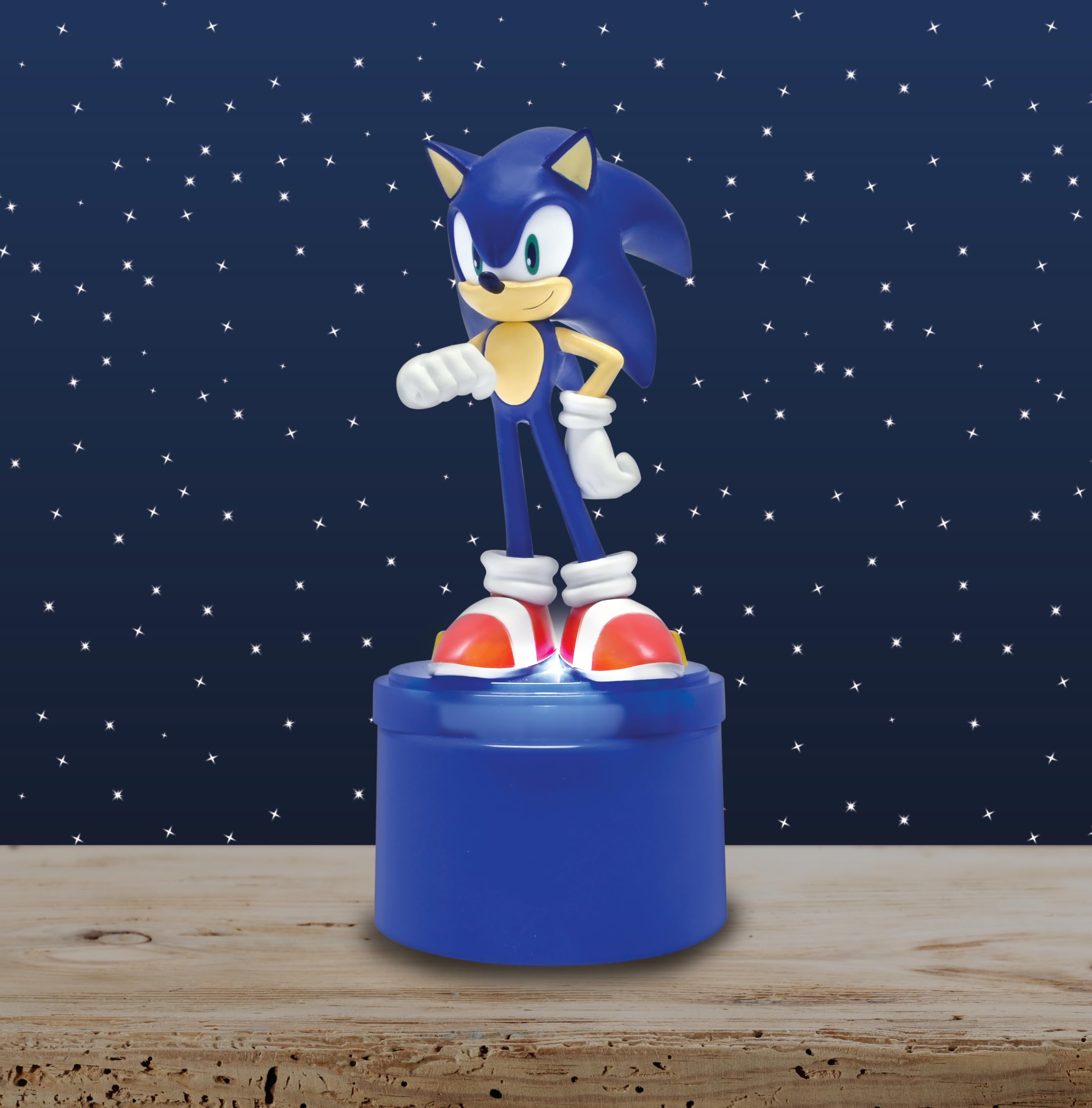 LEXIBOOK SEGA Sonic The Hedgehog LED Pocket Nightlight - Blue 6