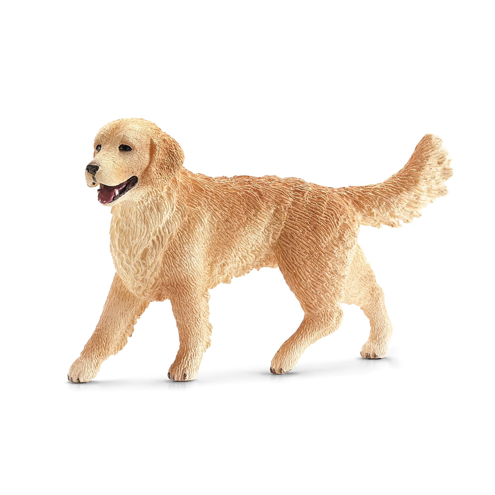 Schleich FARM WORLD Golden Retriever Female Figurine | Ages 3+ | Beige | 2 Inches 1