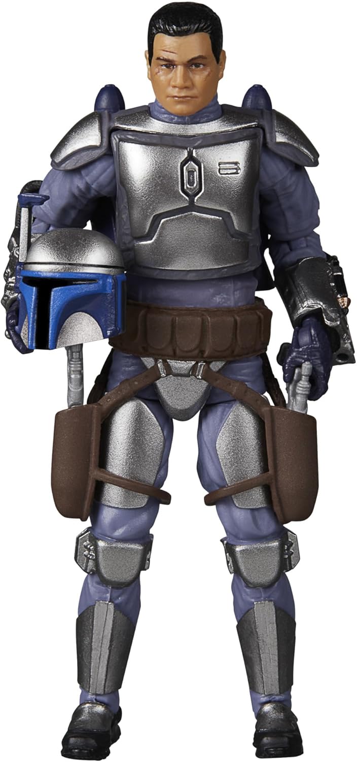 Star Wars The Vintage Collection Jango Fett Action Figure - Attack of the Clones Deluxe 3.75-Inch Collectible for Ages 4+