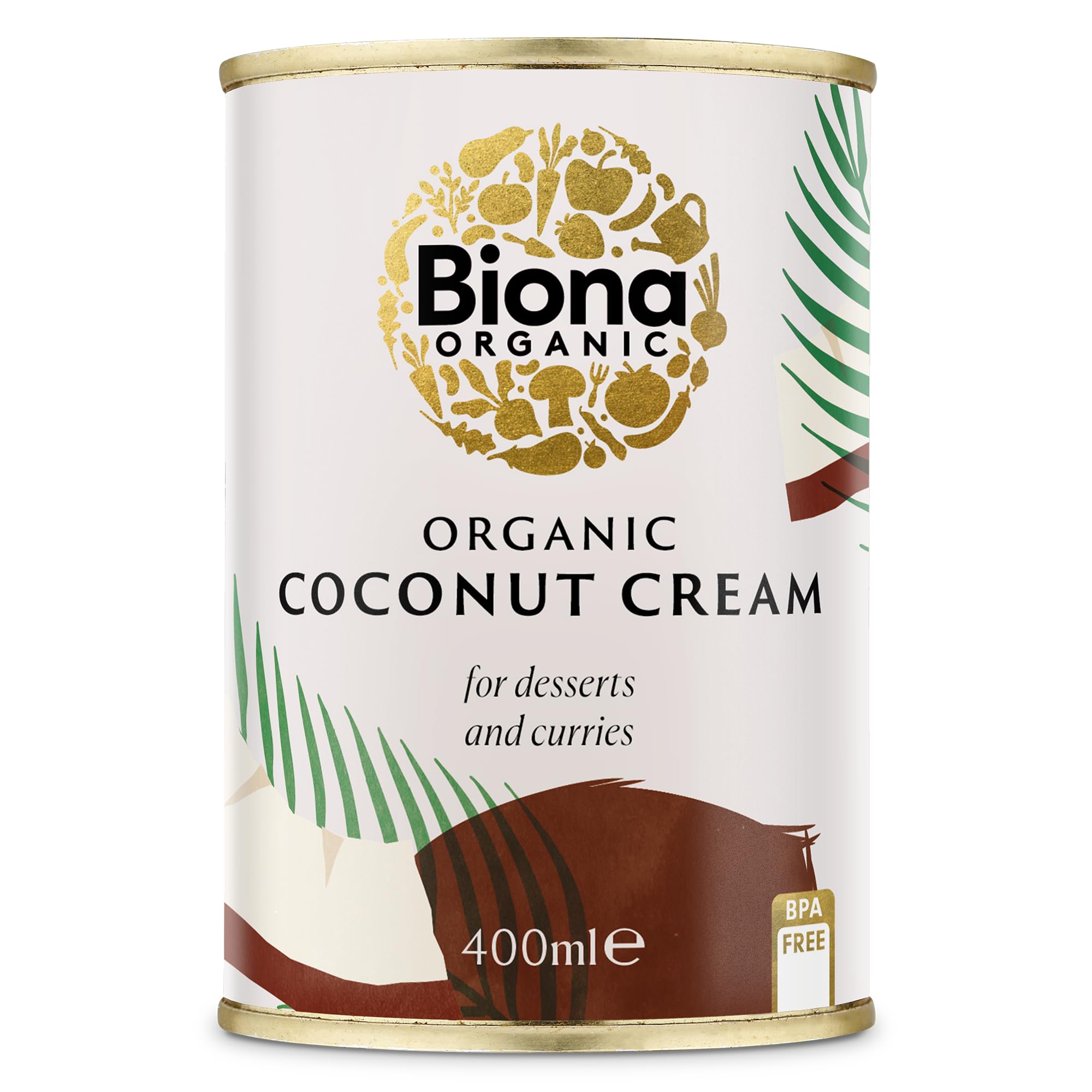 Biona Organic Coconut Cream, 400ml – Rich & Creamy Dairy-Free Alternative 6