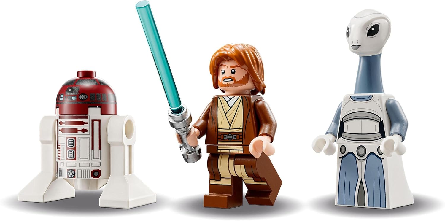 LEGO 75333 Star Wars Obi-Wan Kenobi’s Jedi Starfighter Building Set for Kids 7+ 4