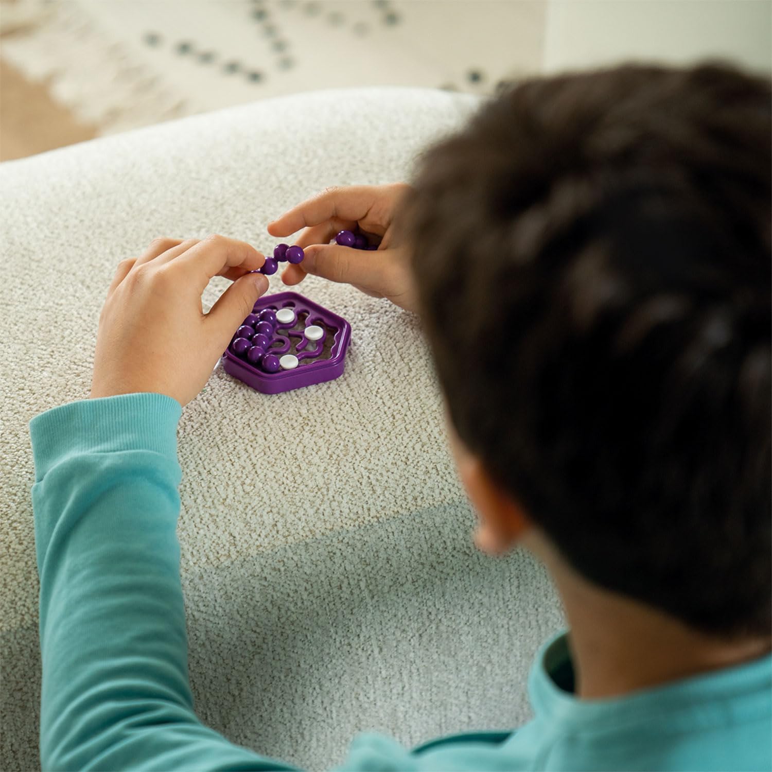 SmartGames IQ Mini Hexpert Puzzle Game - Logic Brain Teaser for Ages 7+ 10