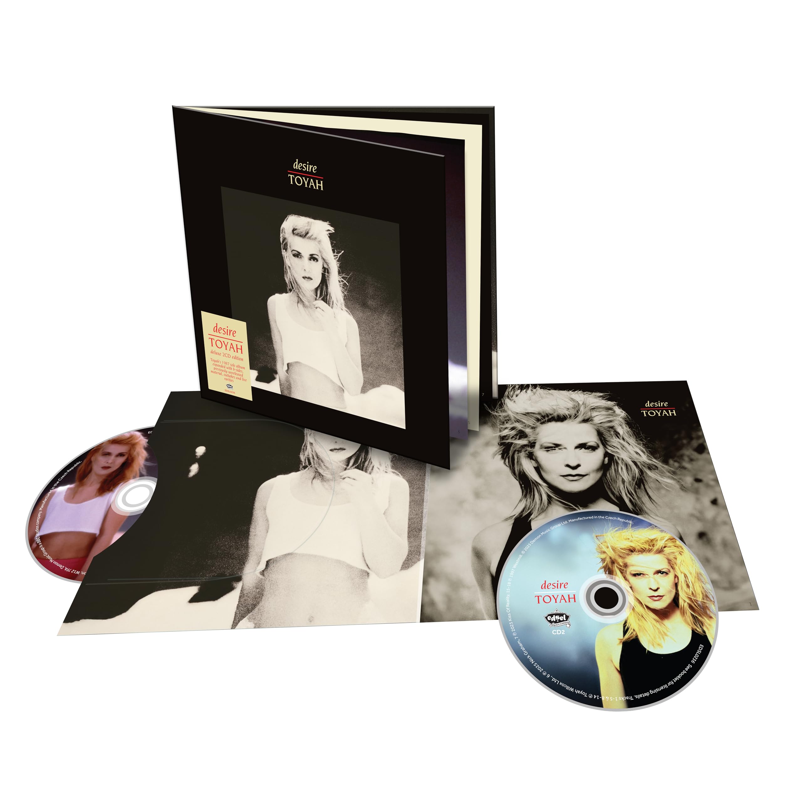 Toyah - Desire 2CD Deluxe Gatefold Packaging 2
