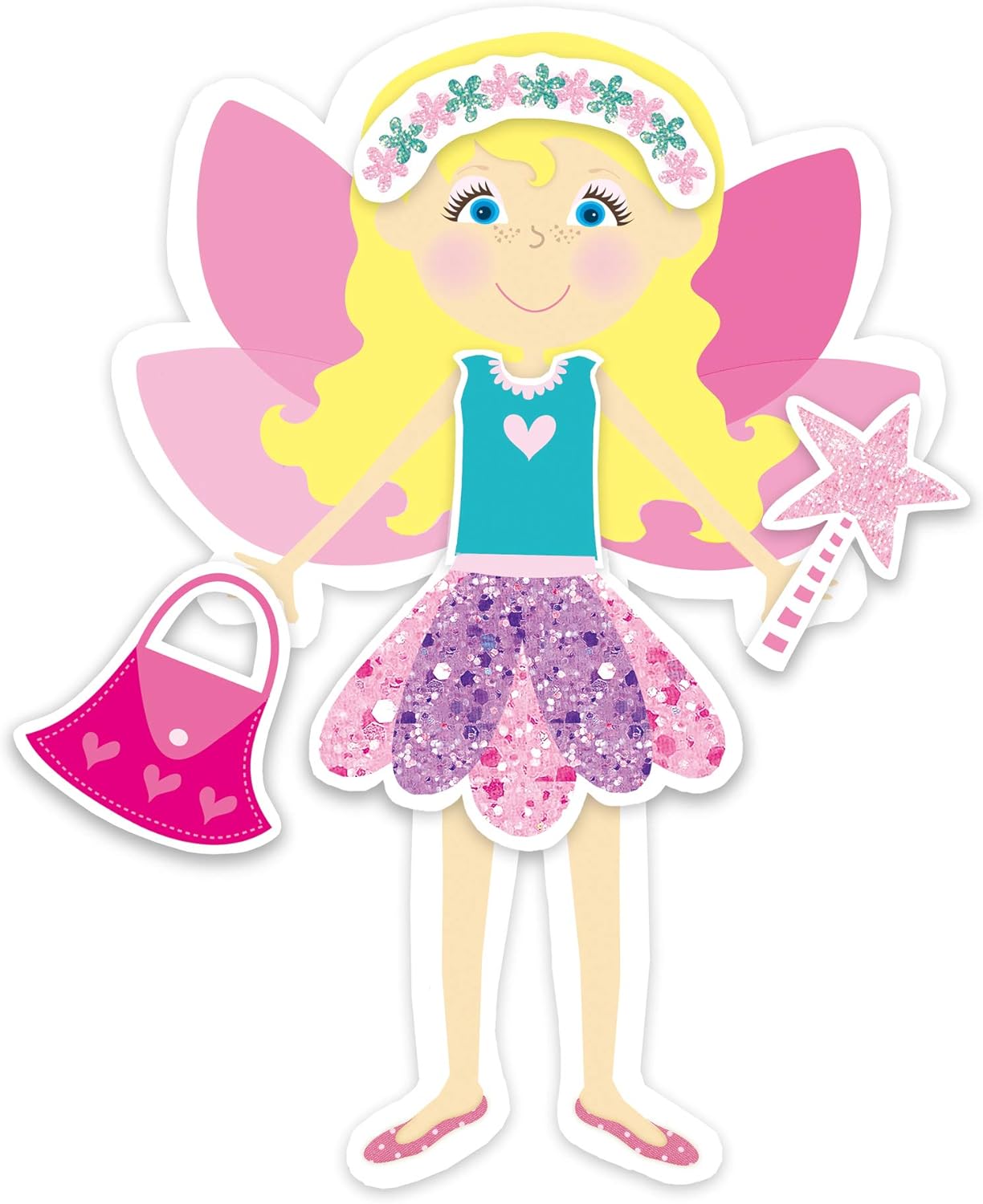 Galt Fairy Dress Up Set - Magnetic Craft Playset for Kids Ages 3+ 2