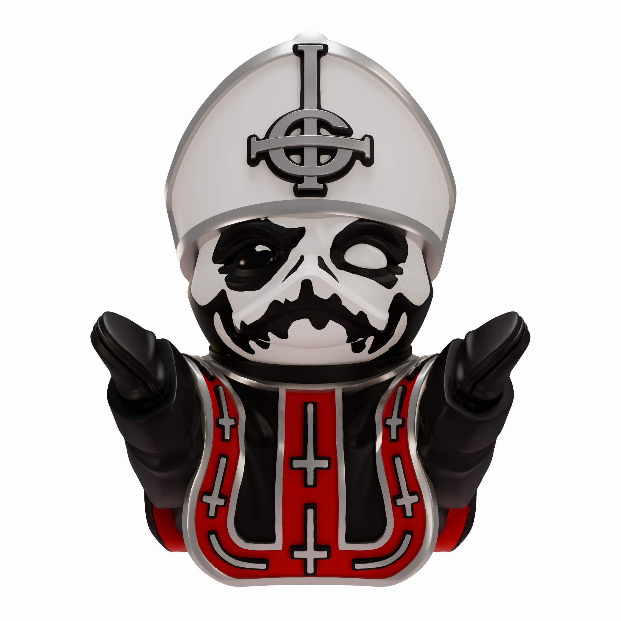 TUBBZ Ghost - Papa Emeritus I Cosplaying Rubber Duck Collectible Figure | 9cm Tall 1