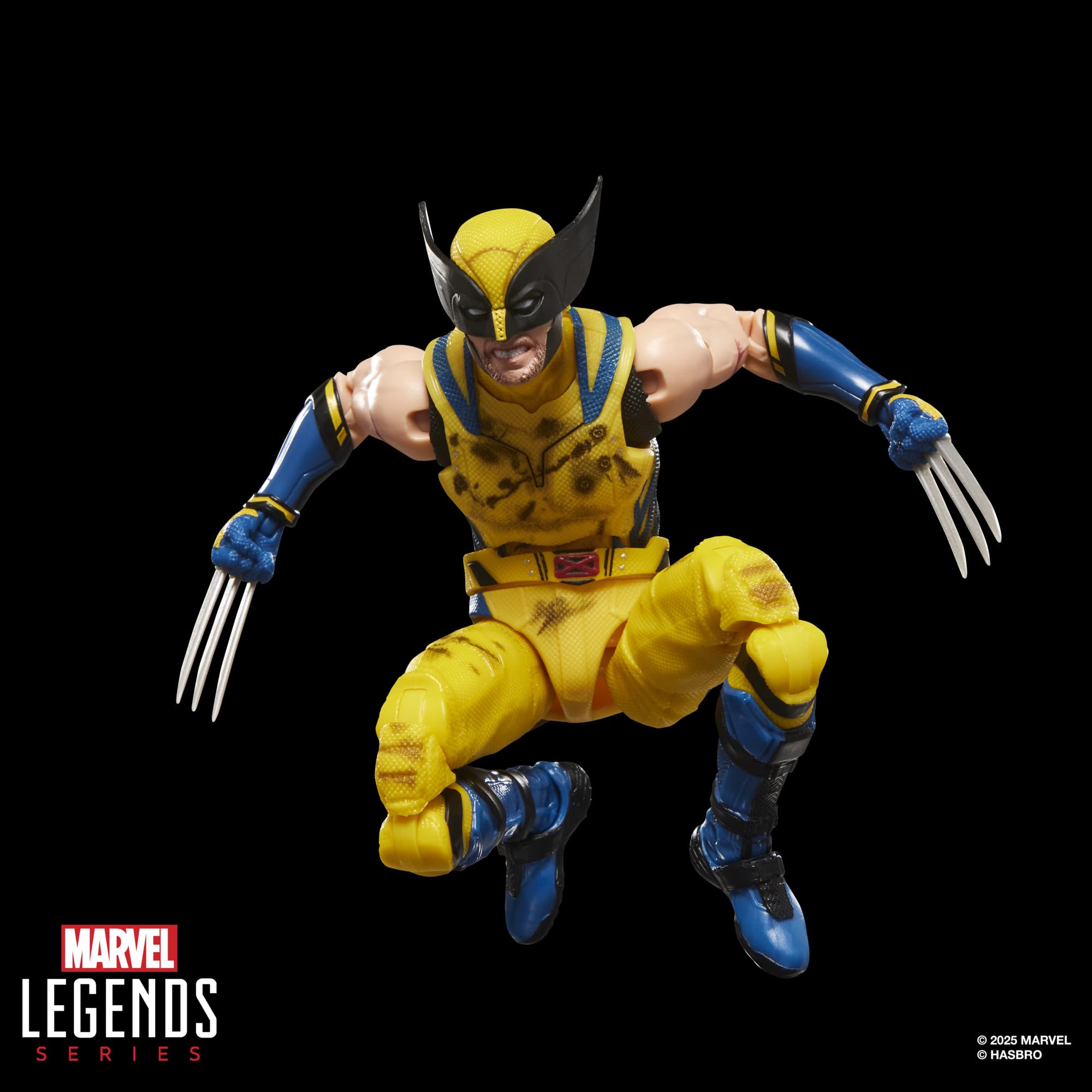 Marvel Legends Series Wolverine Action Figure - 6-Inch Scale, Movie-Inspired Design | Hasbro 5