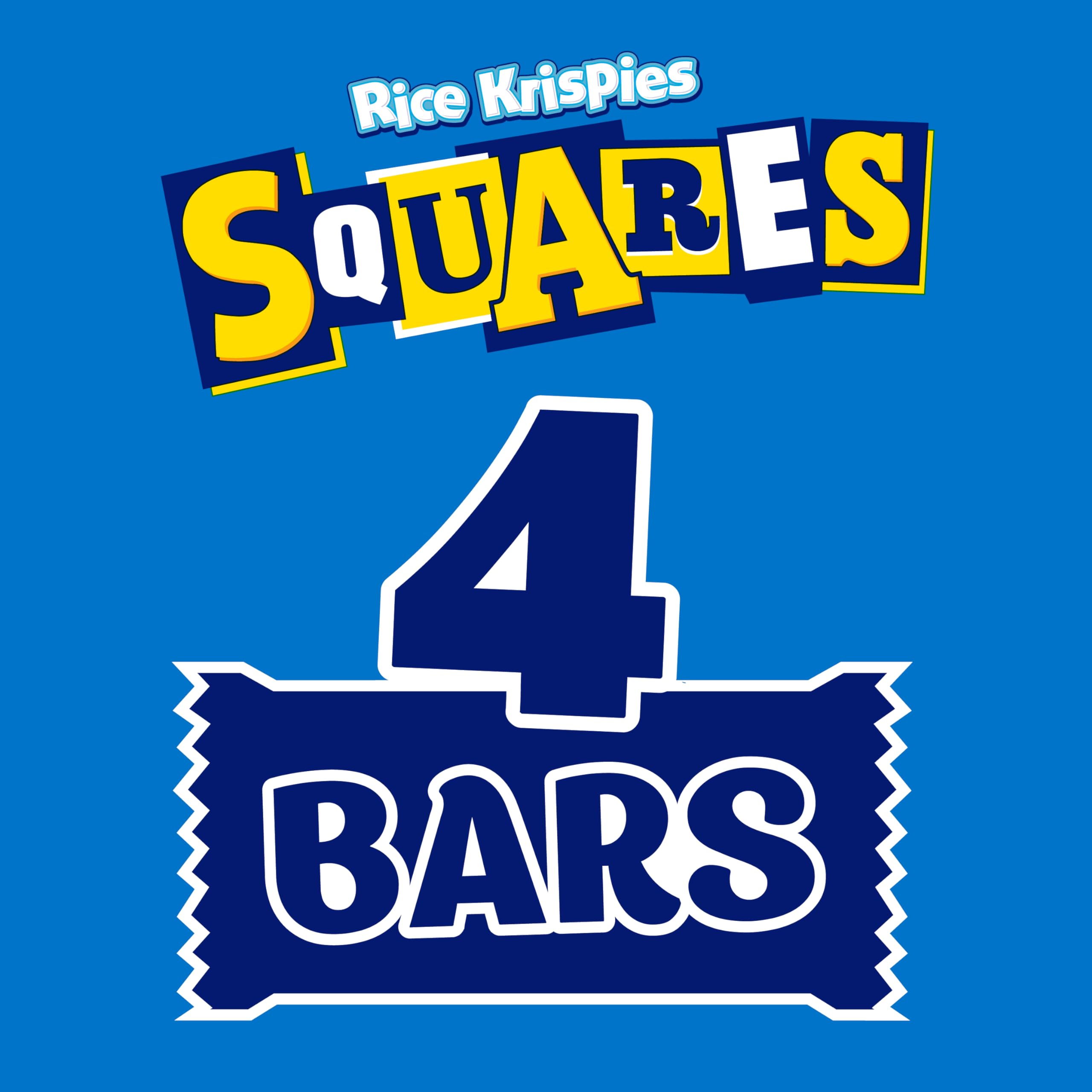 Kellogg's Rice Krispies Squares Chocolate Caramel Snack Bars - 4 x 36g Pack 2