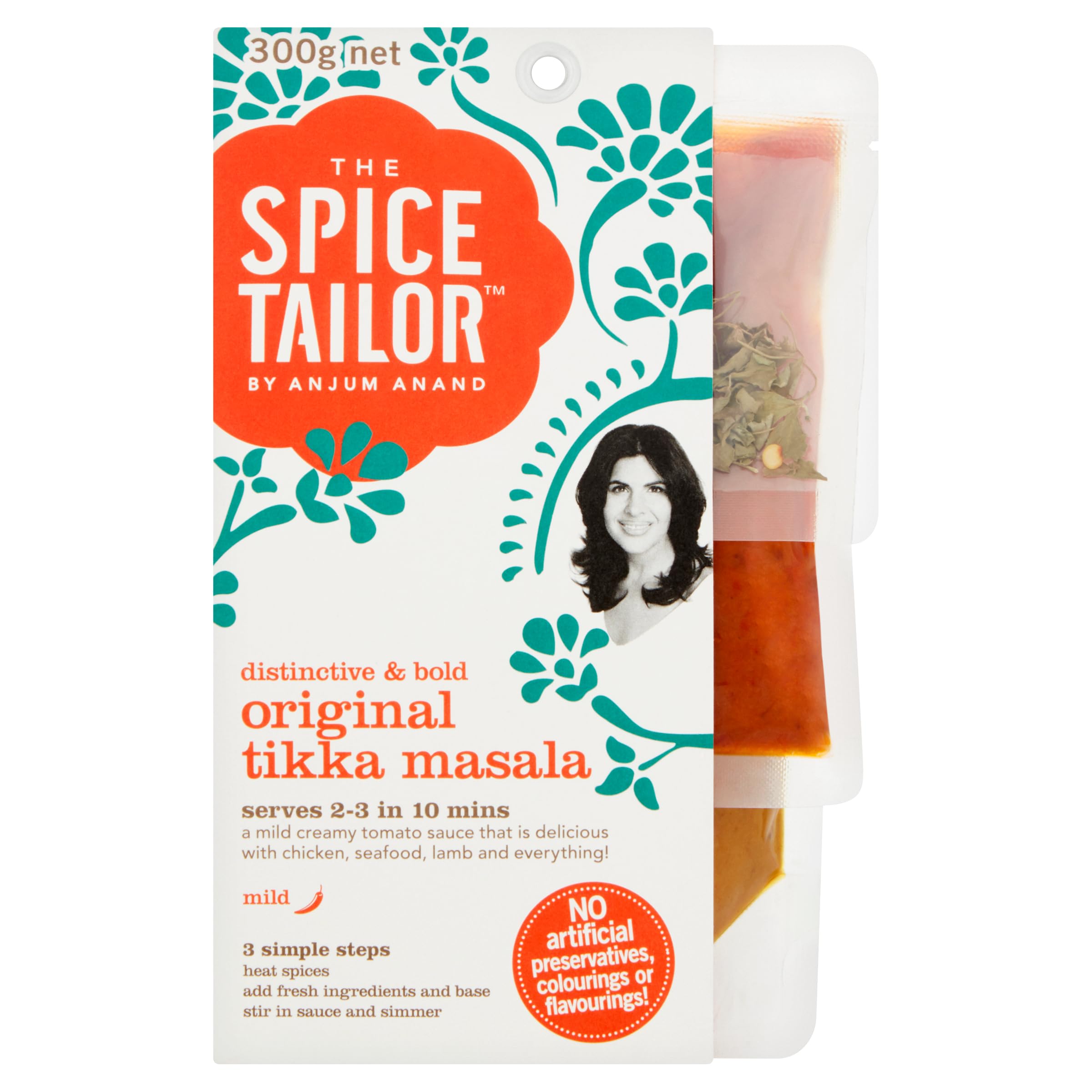 The Spice Tailor - Original Tikka Masala Indian Curry Sauce Kit, 300g