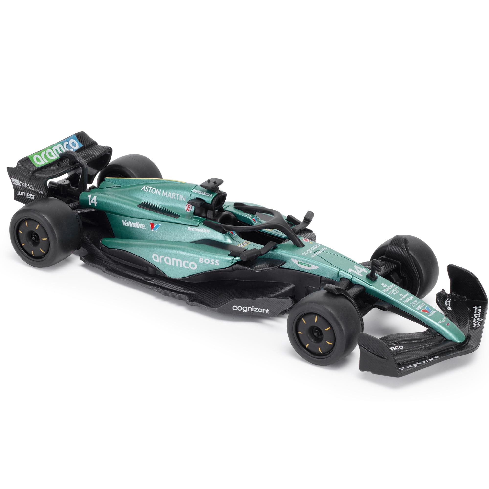 Aston Martin AMR24 F1 1:24 Scale Die-Cast Model Car - Officially Licensed Metal Display Model