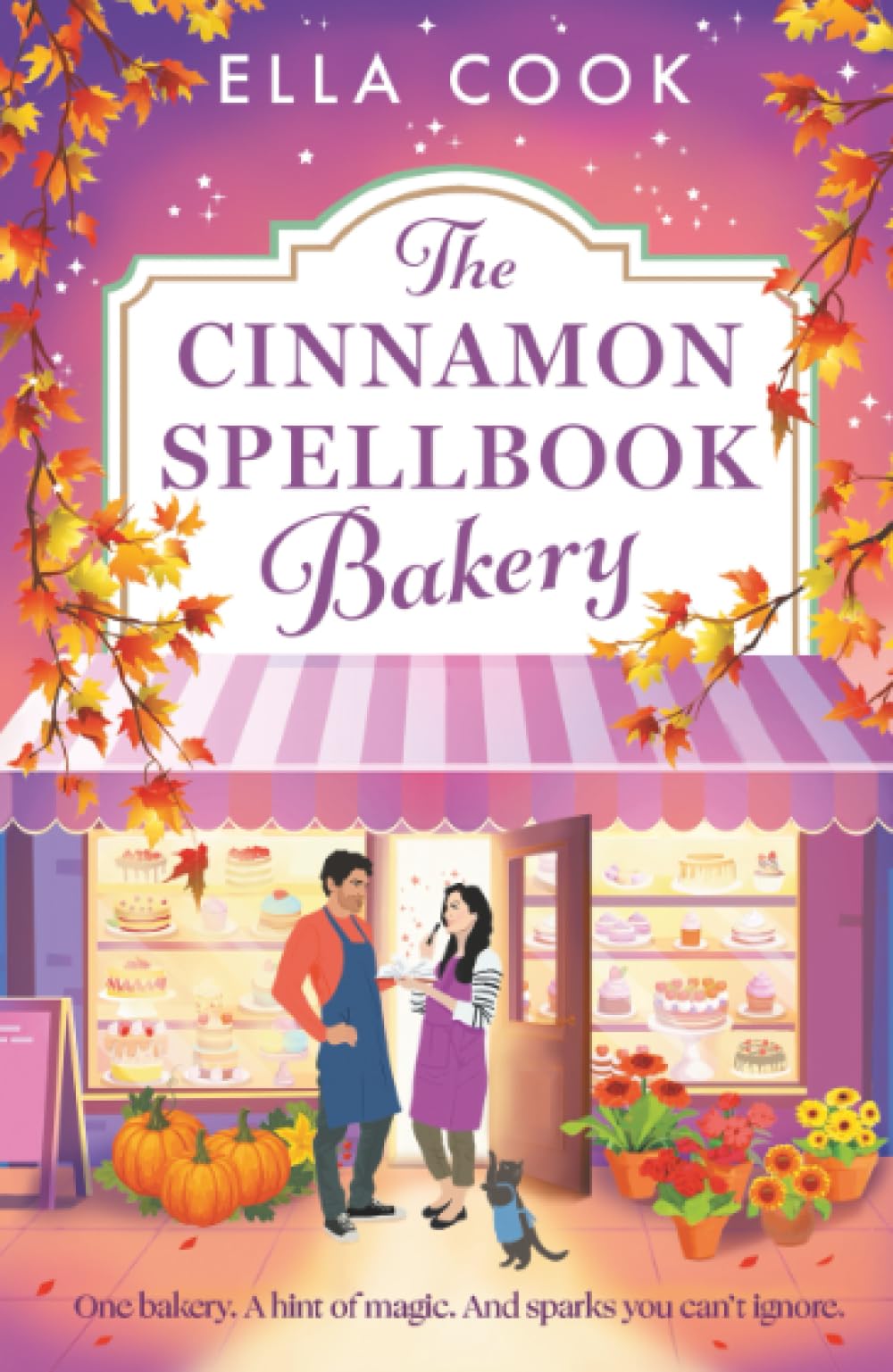 The Cinnamon Spellbook Bakery by Ella Cook | Cozy Fantasy Paperback 1