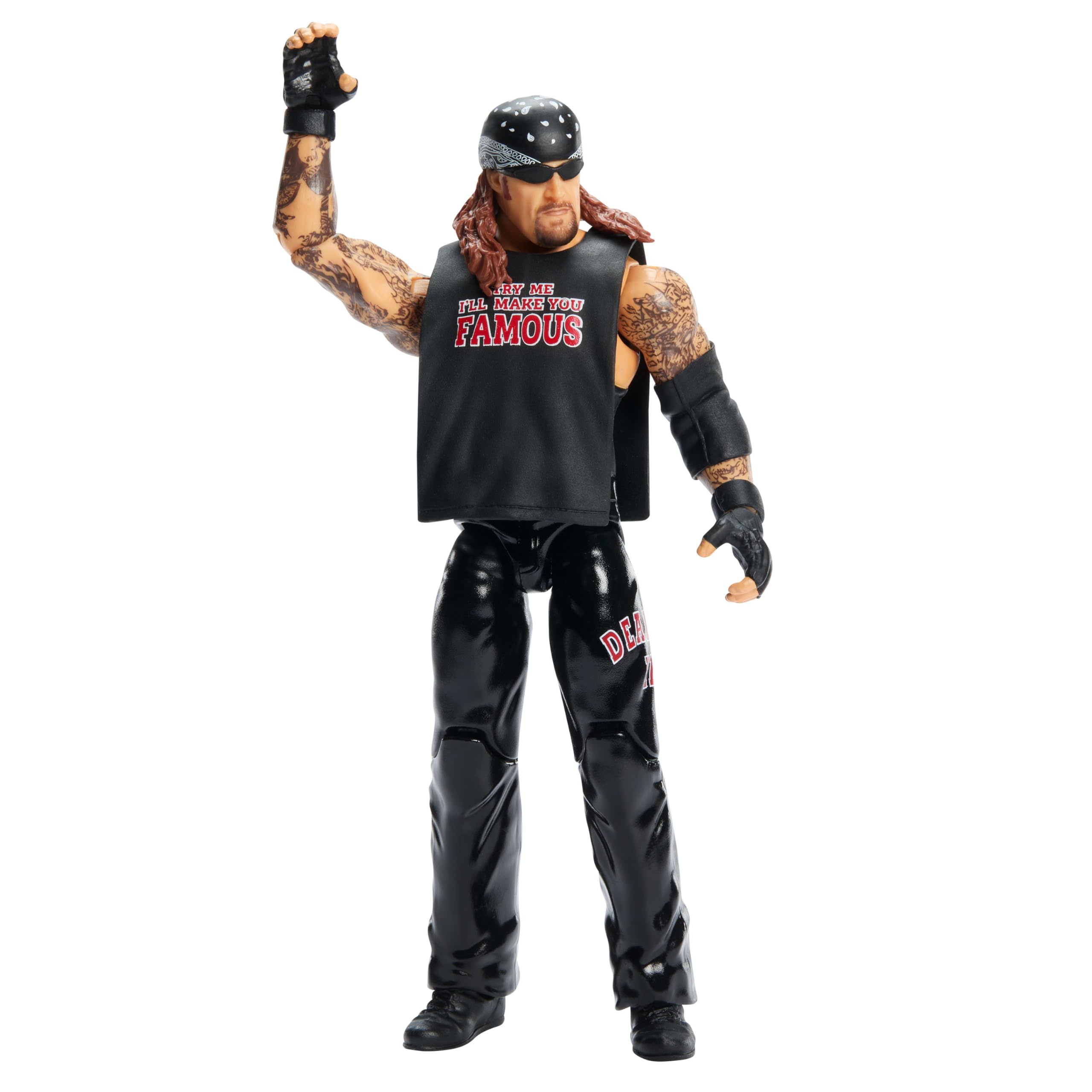 WWE Undertaker Action Figure - Main Event Series #161 | 6-inch Scale | TrueFX Detail 5