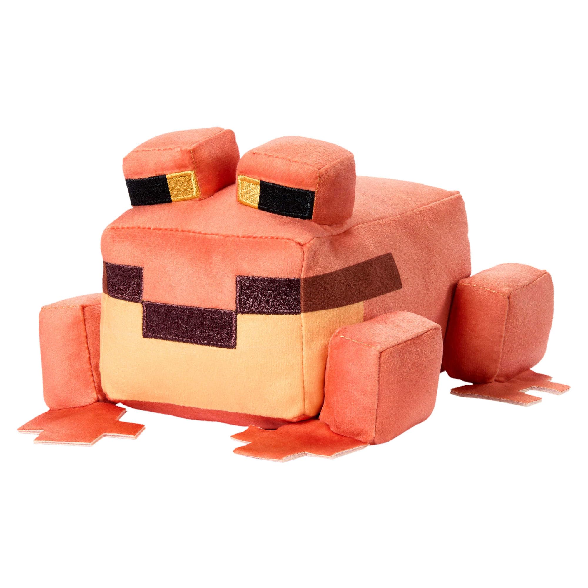 Mattel Minecraft Plush Frog Toy, Collectible Stuffed Animal, 8-inch Soft Do 1