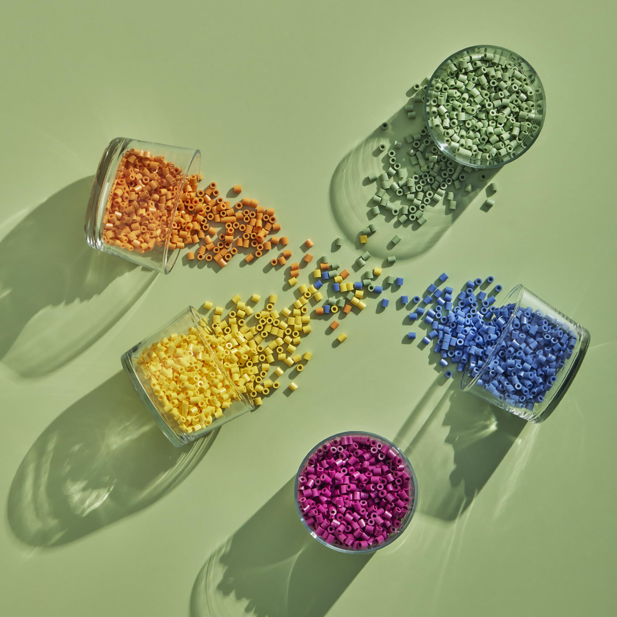 Hama Midi Bio Beads Bag - Eco-Friendly Fuse Beads for Creative Mosaic Art | Ages 5+ 5