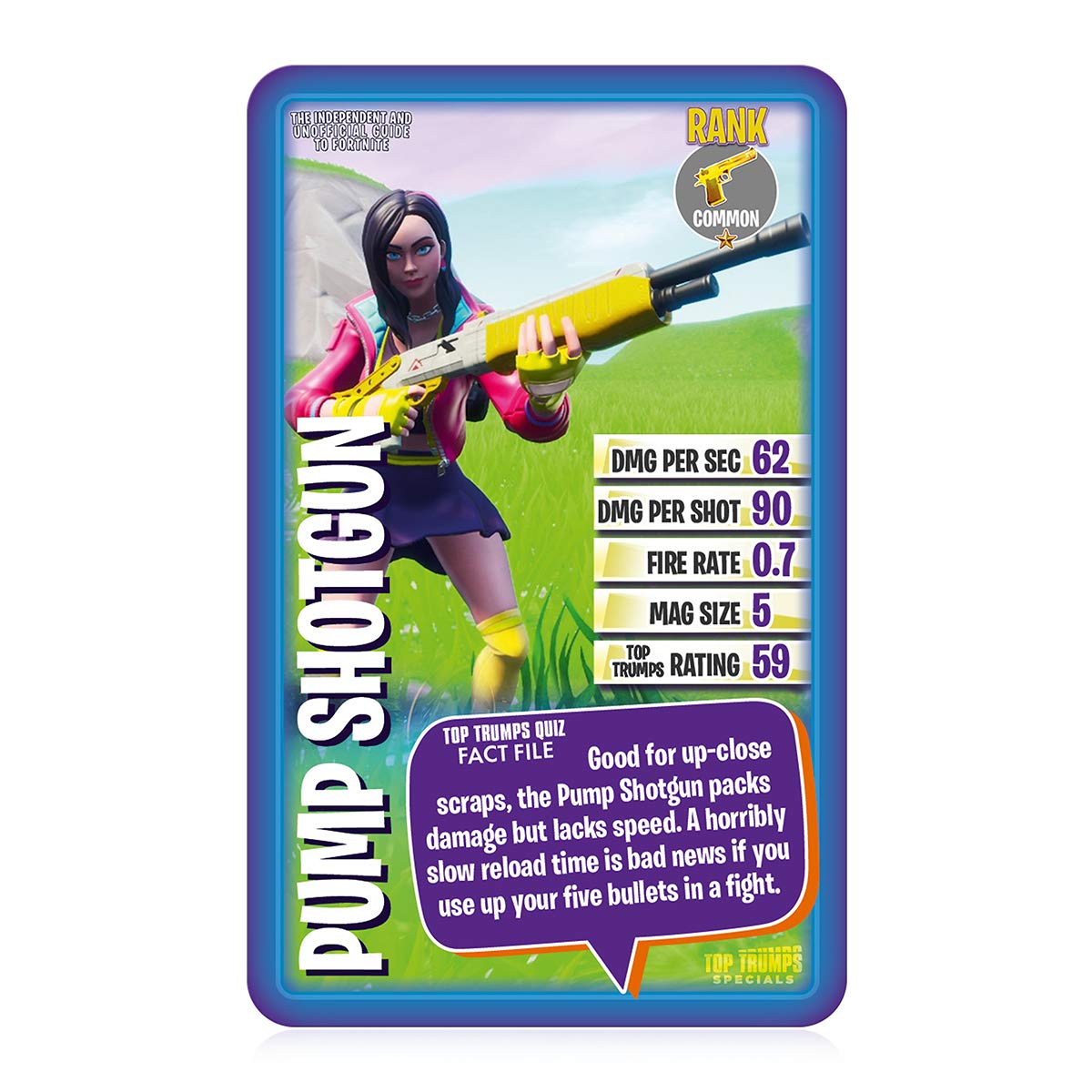 Top Trumps The Independent and Unofficial Guide to Fortnite Card Game - 33 Cards | Multicolor 4