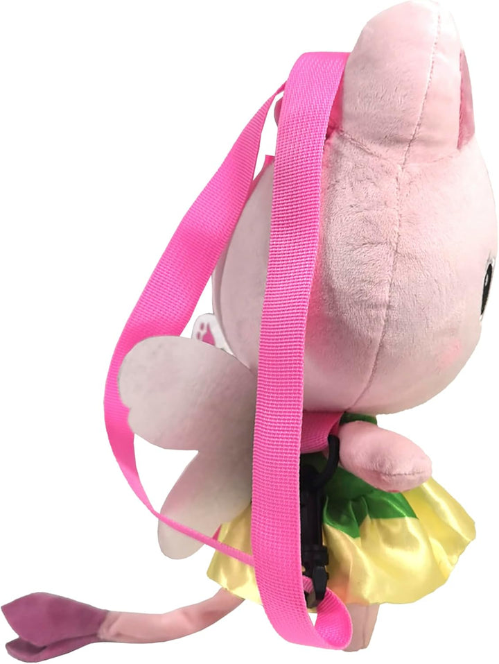 CyP Brands Gabby Hadygata Plush Design Adjustable Backpack for Kids