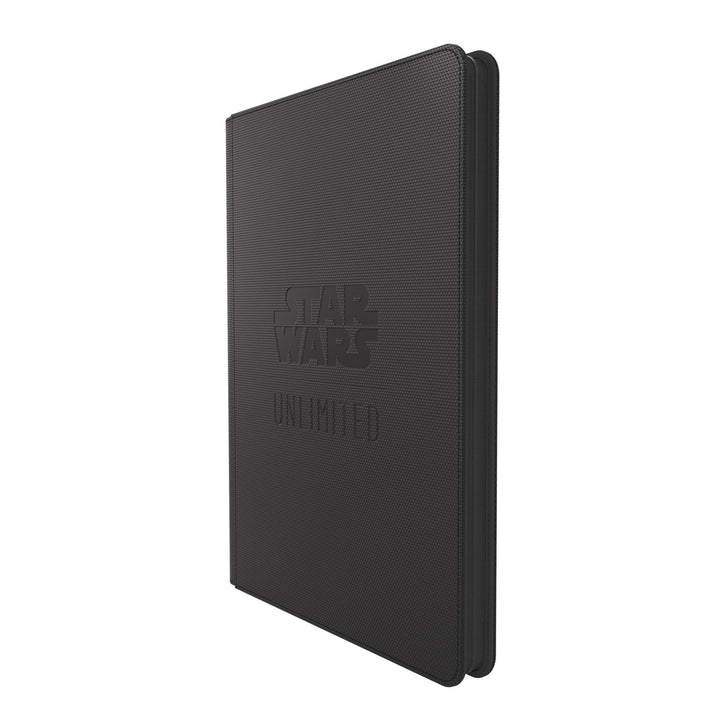 Gamegenic | Star Wars: Unlimited Card Game - Zip-Up Album 18-Pocket - Black