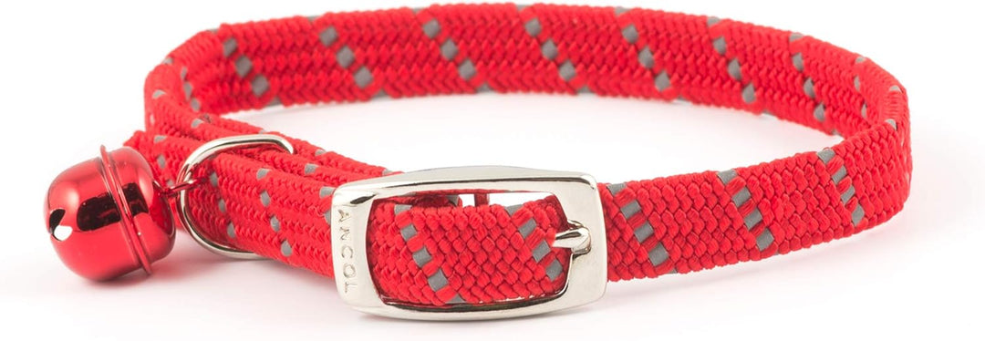 Ancol - Softweave Cat Collar Reflective Elastic Pet Collar