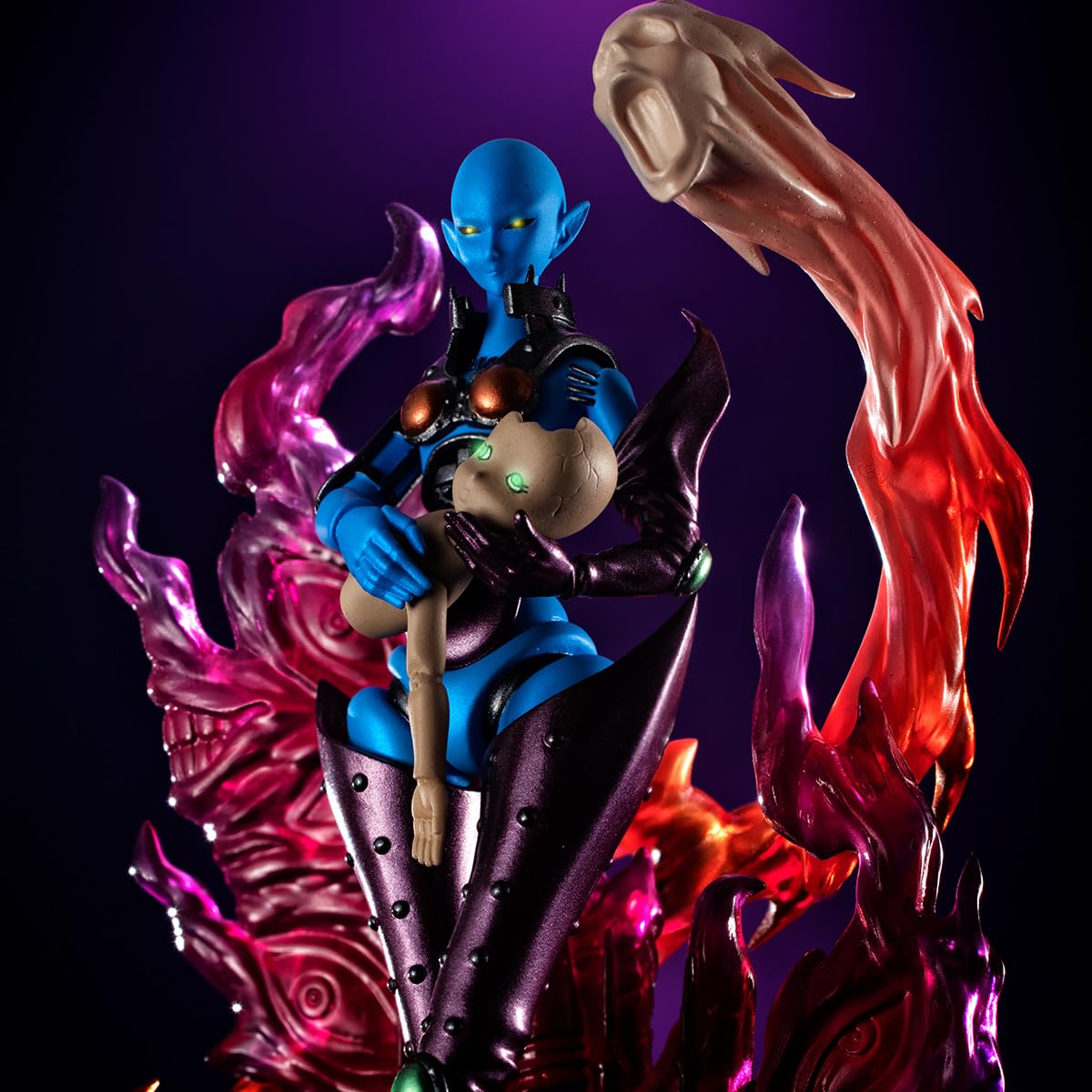 Megahouse Yu-Gi-Oh! Duel Monsters Dark Necrofear PVC Statuette (MGH83718) 5