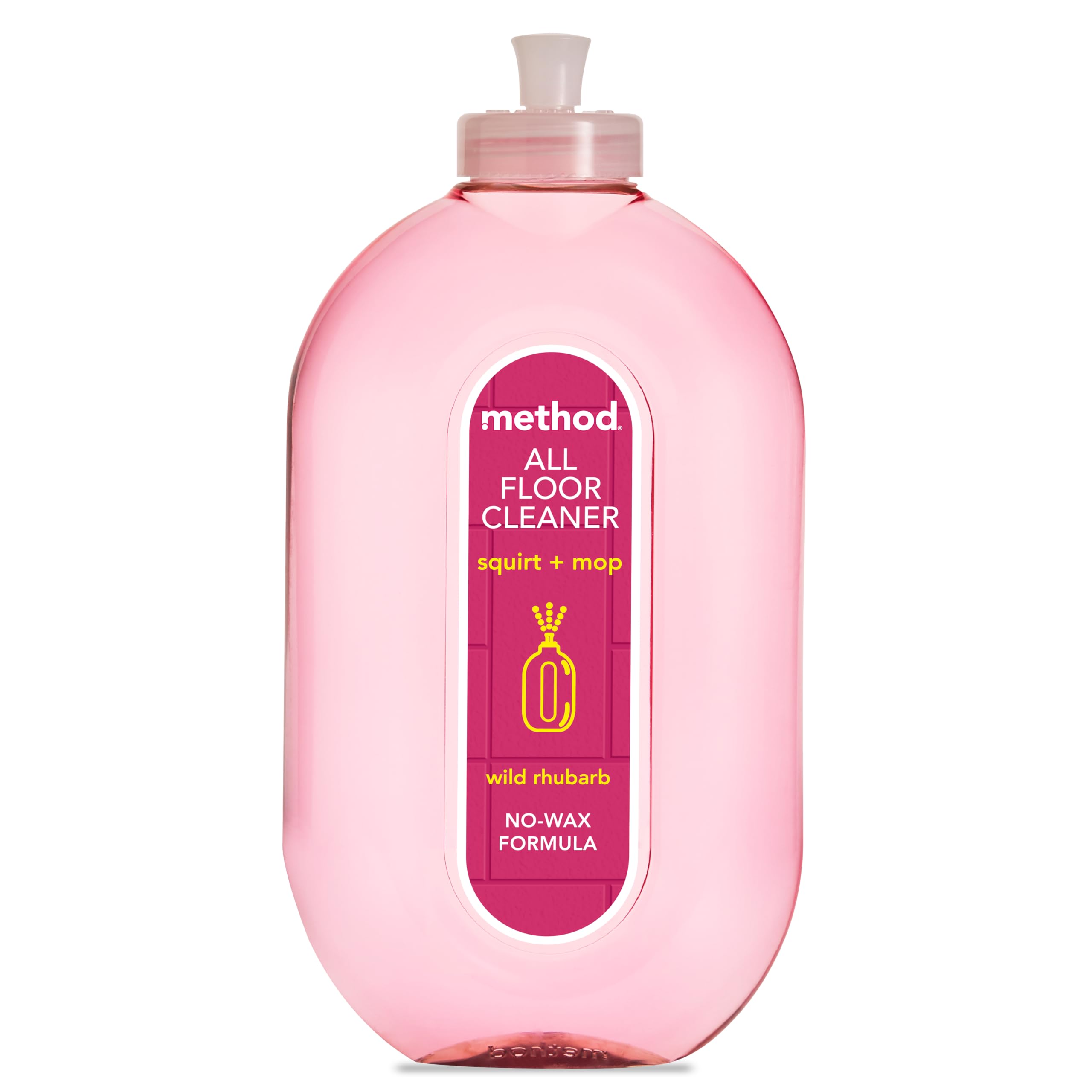 Method Floor Cleaner - Wild Rhubarb Scent, Non-Toxic Formula | 739 ml Spray 1