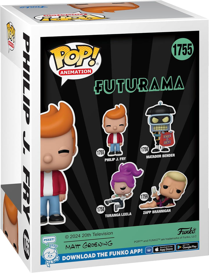 Funko POP! TV - Futurama Philip J. Fry Collectible Vinyl Figure (80078)