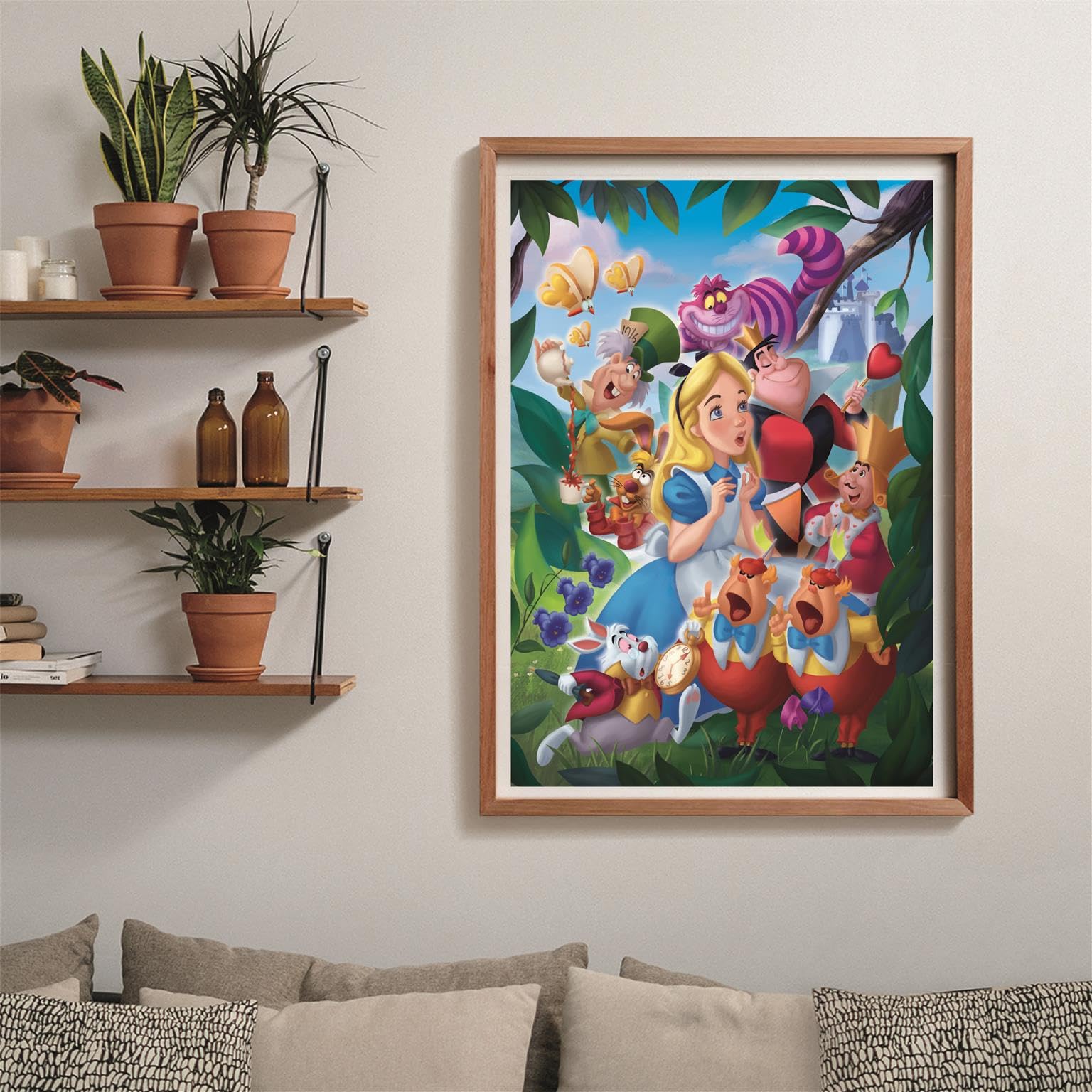 Clementoni Jigsaw Puzzle 1000 Pieces - Disney Alice in Wonderland | 70 x 50 cm | Adult Puzzle 5