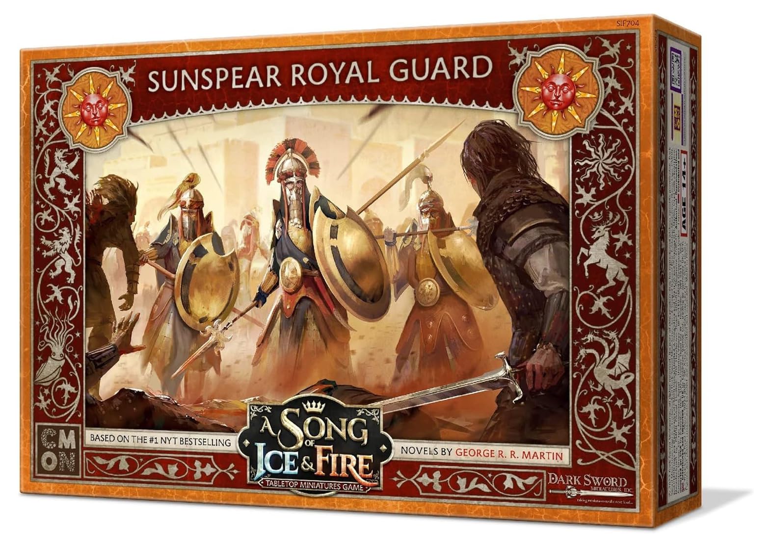 CMON A Song of Ice and Fire: Sunspear Royal Guard Expansion | 2+ Players | Ages 14+