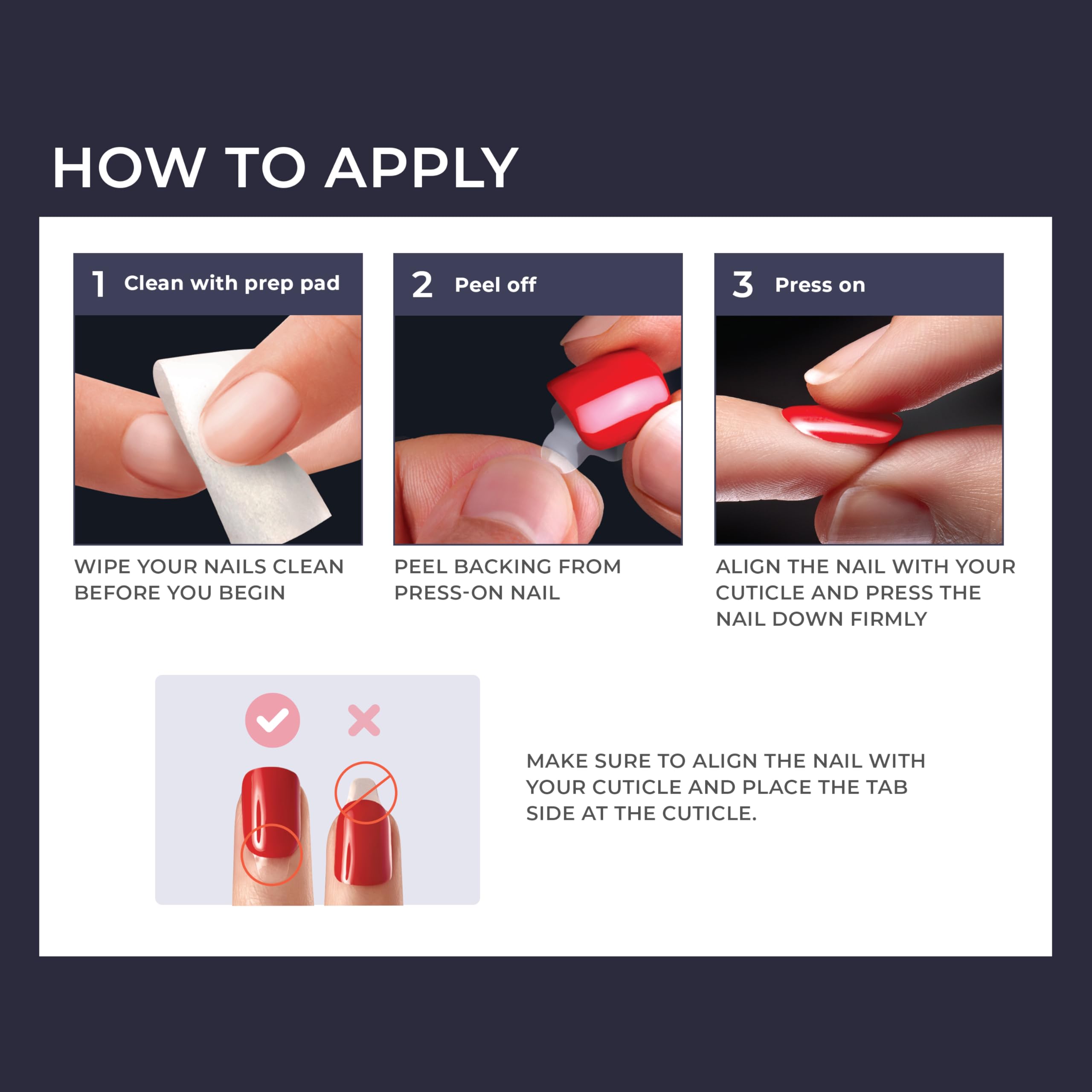 KISS imPRESS Nails - So French | Medium Coffin | Pink Gel | 33 Ct.