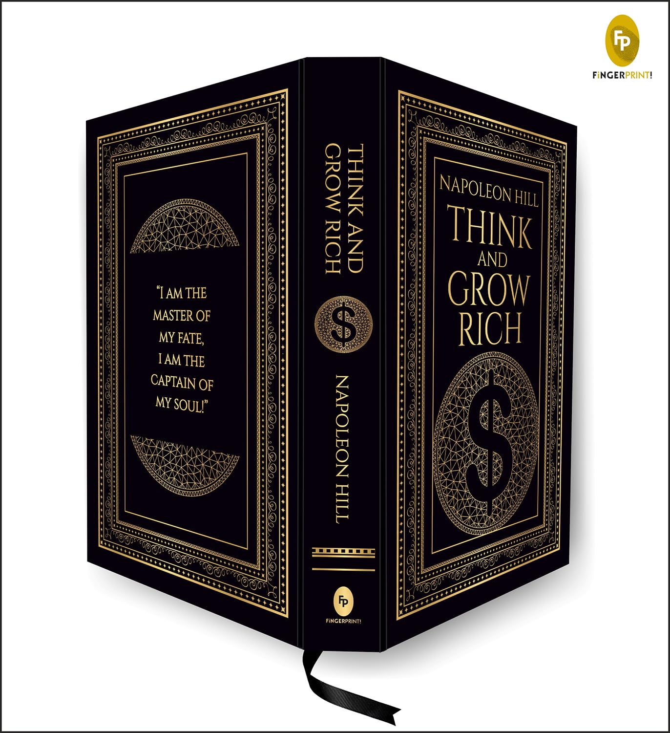 Think and Grow Rich (Deluxe Hardbound Edition) by Napoleon Hill - Personal Finance Classic | Hardcover | 336 Pages