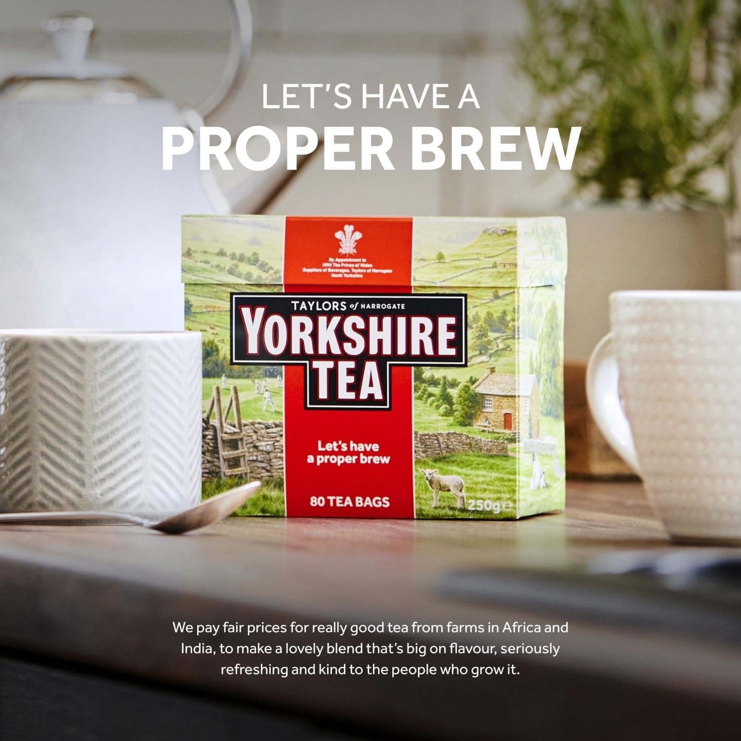 Yorkshire Tea 480 Bags - Ethically Sourced Black Tea Blend 7