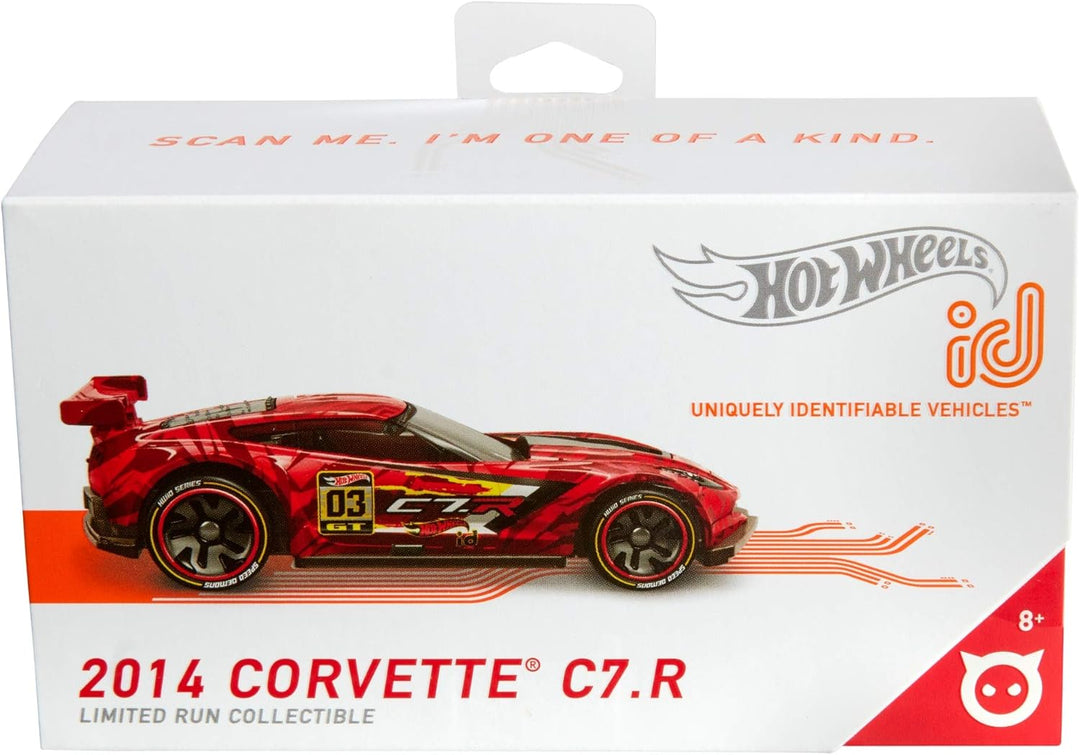 Hot Wheels ID Corvette C7R - Interactive Racing Car for Ages 8+ (FXB04)