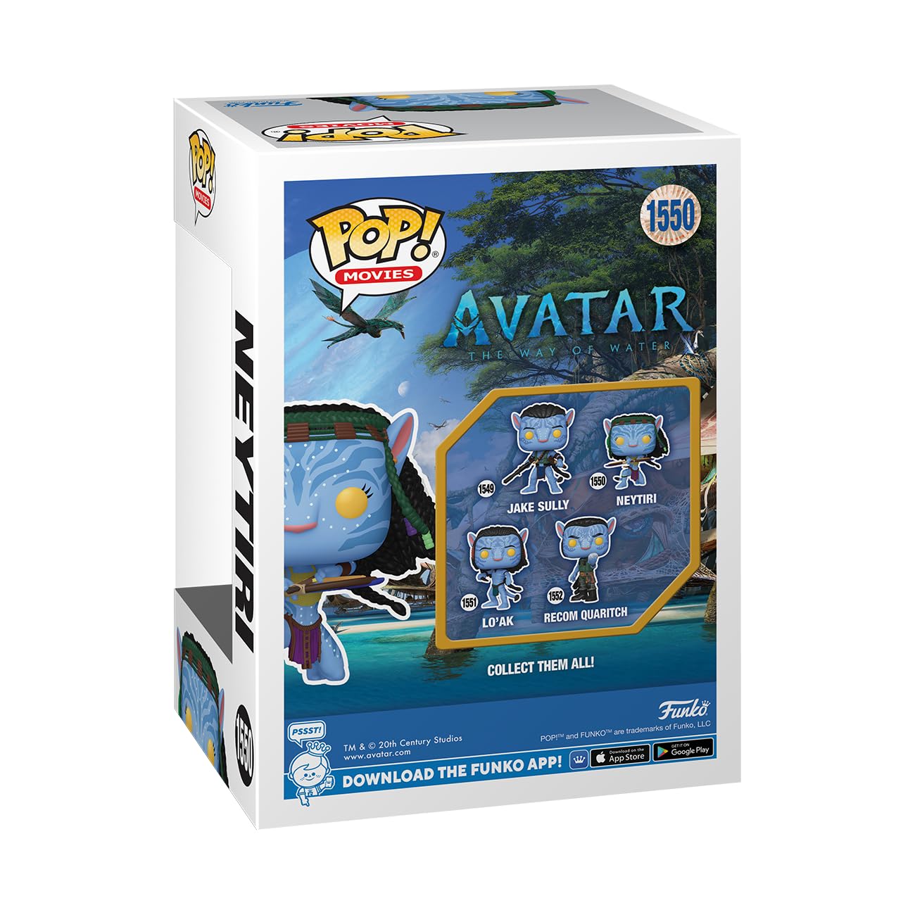 Funko Pop! Movies: Avatar: The Way of Water - Neytiri (Battle) Vinyl Figure 6