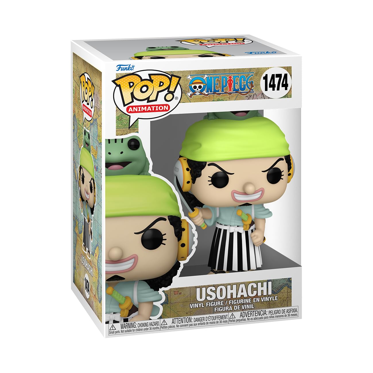 Funko Pop! Animation: One Piece - Usopp Usohachi (Wano) Vinyl Figure 9