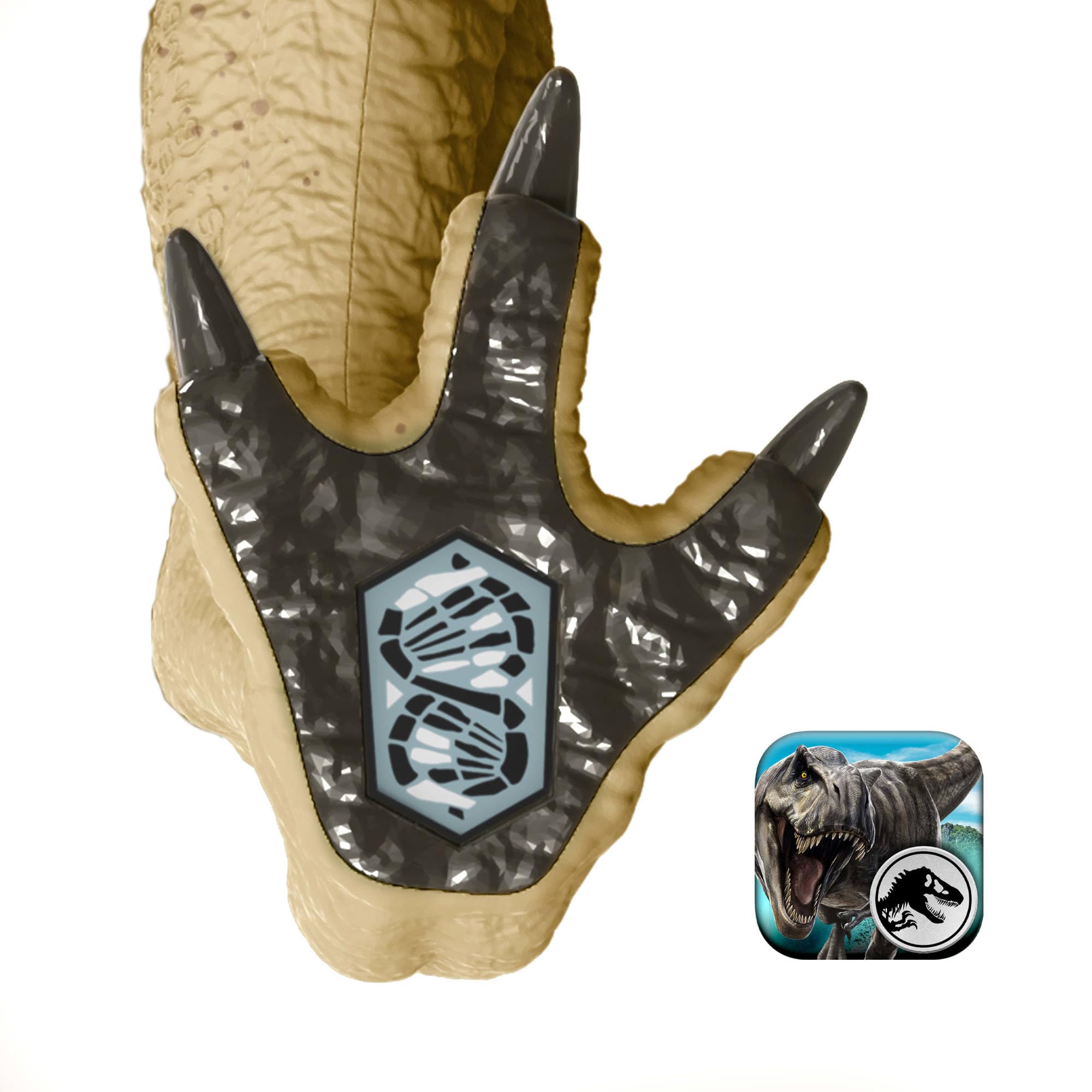 Mattel Jurassic World Rebirth Distortus Rex Rumble 'N Rampage Action Figure - Movie-Author Dinosaur with Sound & Motion 4