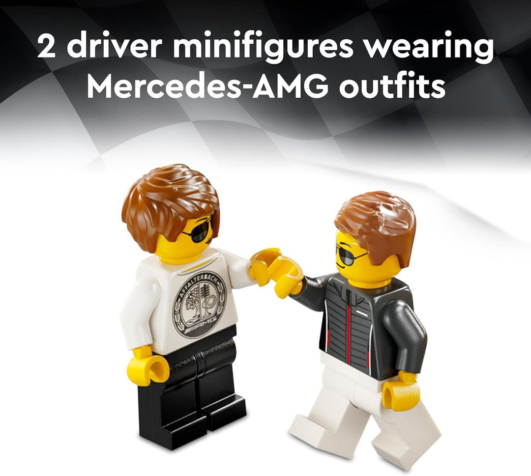 LEGO Speed Champions Mercedes-AMG G 63 & SL 63 76924 - Buildable Car Playset for Ages 10+