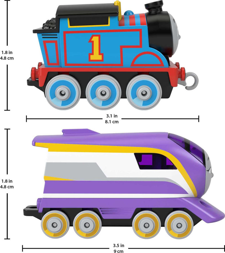 Thomas &amp; Friends rennen um das Sodor Cup Push-Along-Eisenbahnset