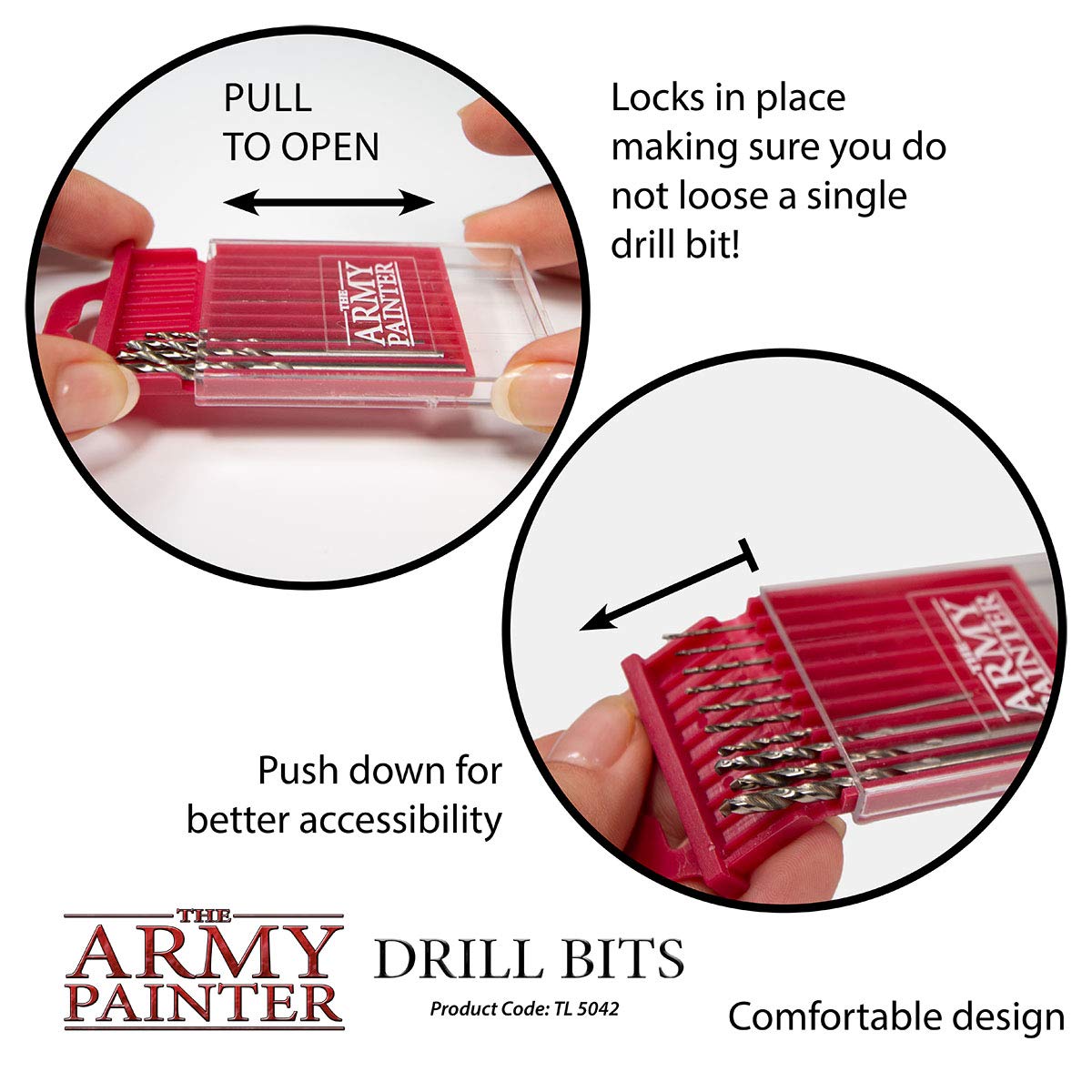 The Army Painter TL5042 Painter Drill Bits - Pack of 10 | 0.7mm to 3.0mm Range 4