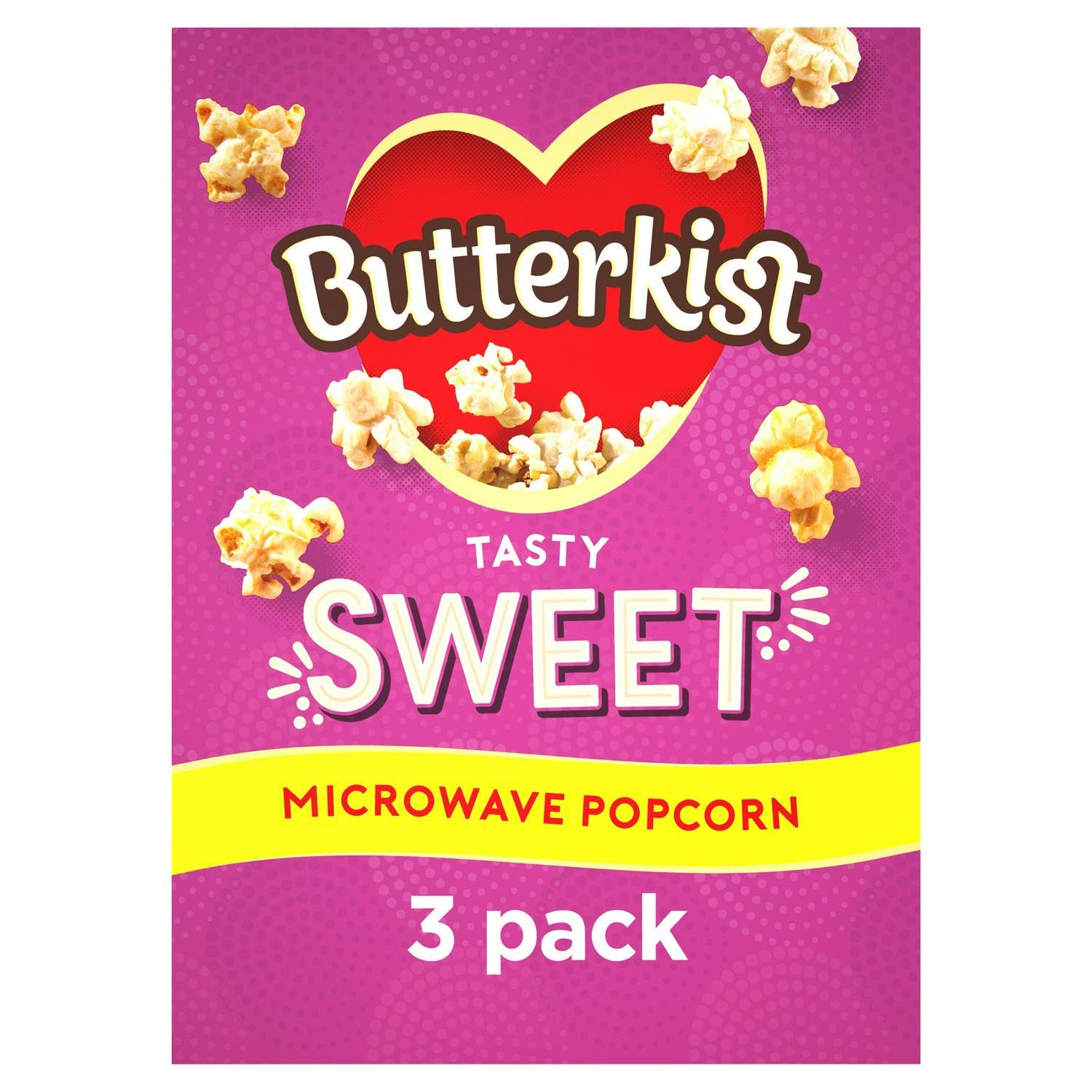 Butterkist Sweet & Salted Microwave Popcorn - 30 x 60g Packs