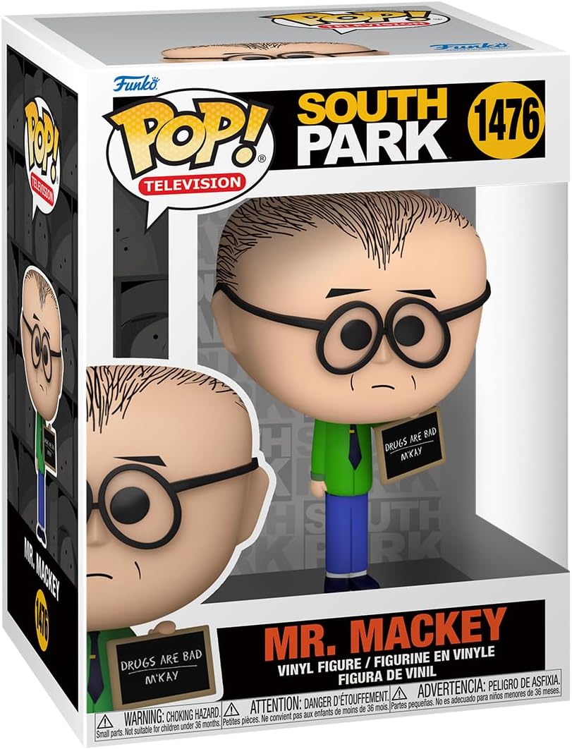 Funko POP! TV: South Park - Mr. Mackey With Sign - Collectable Vinyl Figure - Of