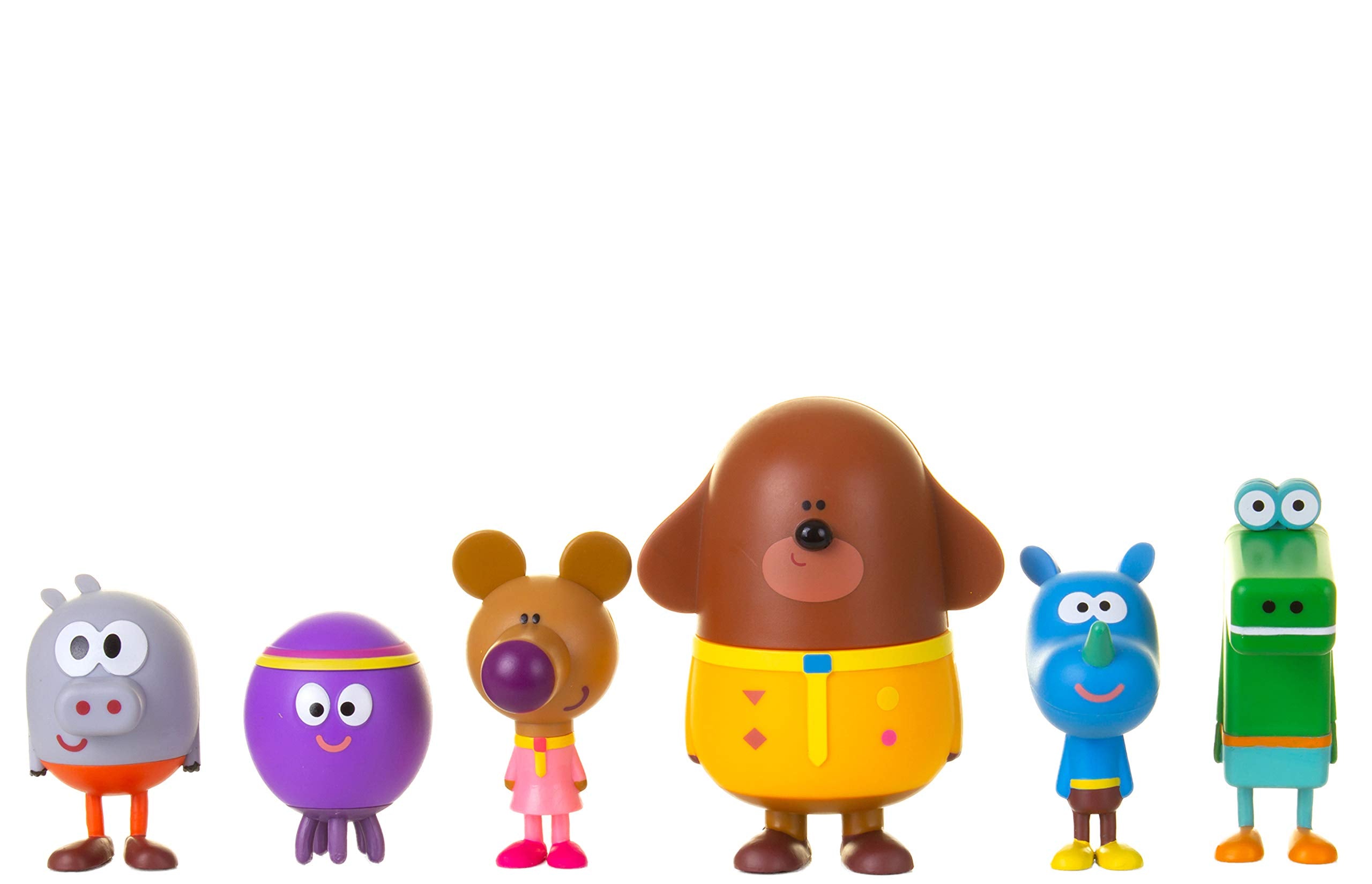 Hey Duggee 1870R Squirrel Figurine Playset - 6-Piece Plastic Figure Set for Kids 3+ 1