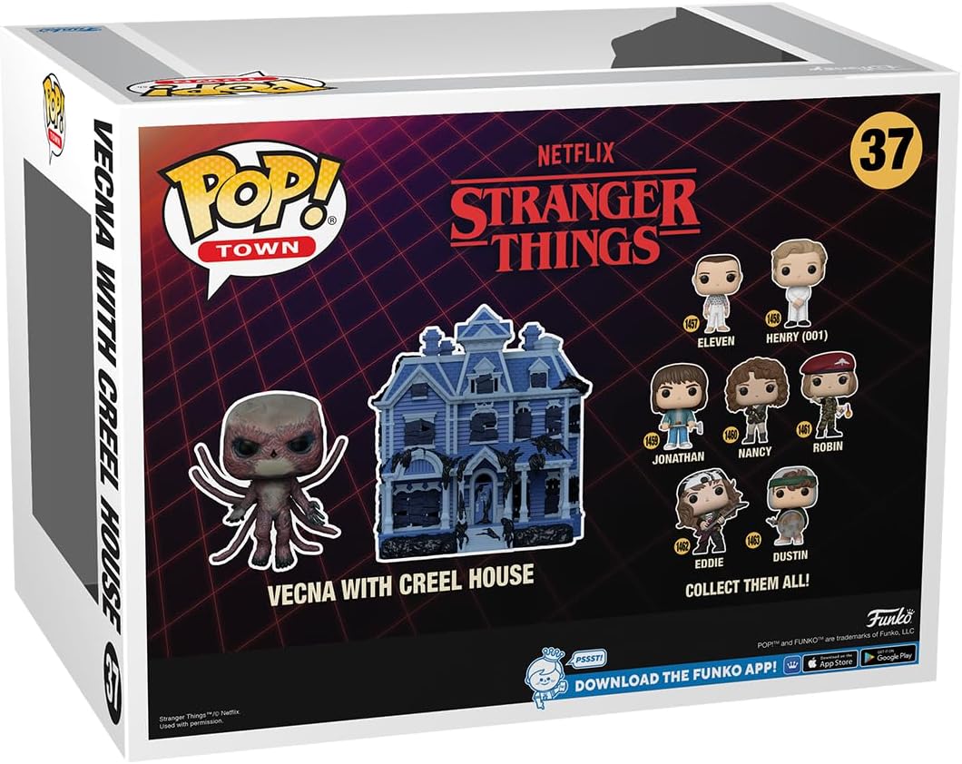 Funko Pop! Town Stranger Things - Vecna with Creel House Vinyl Figure (72133)