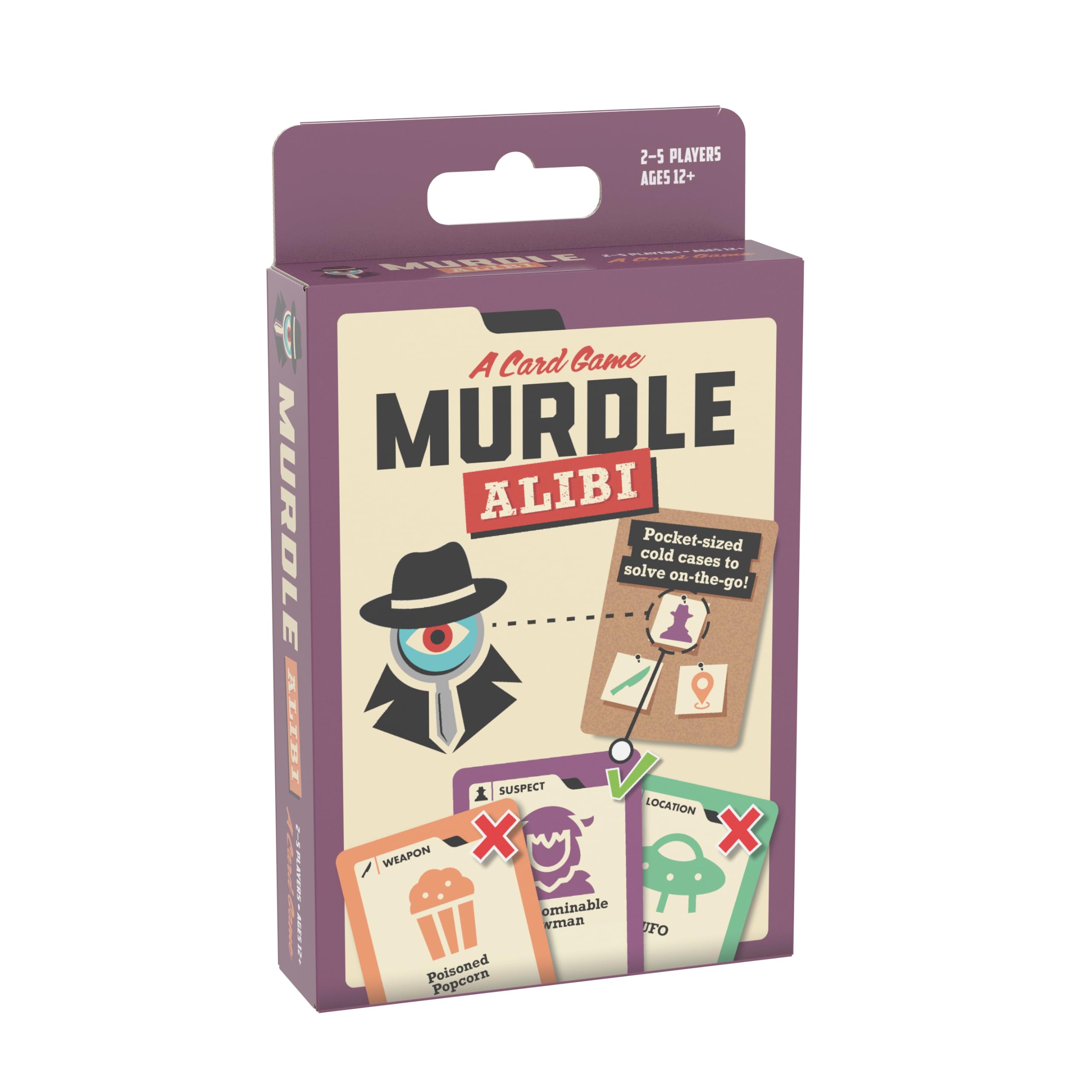 Goliath Murdle - Alibi Card Game | Solve 3 Cases | Ages 12+ 4