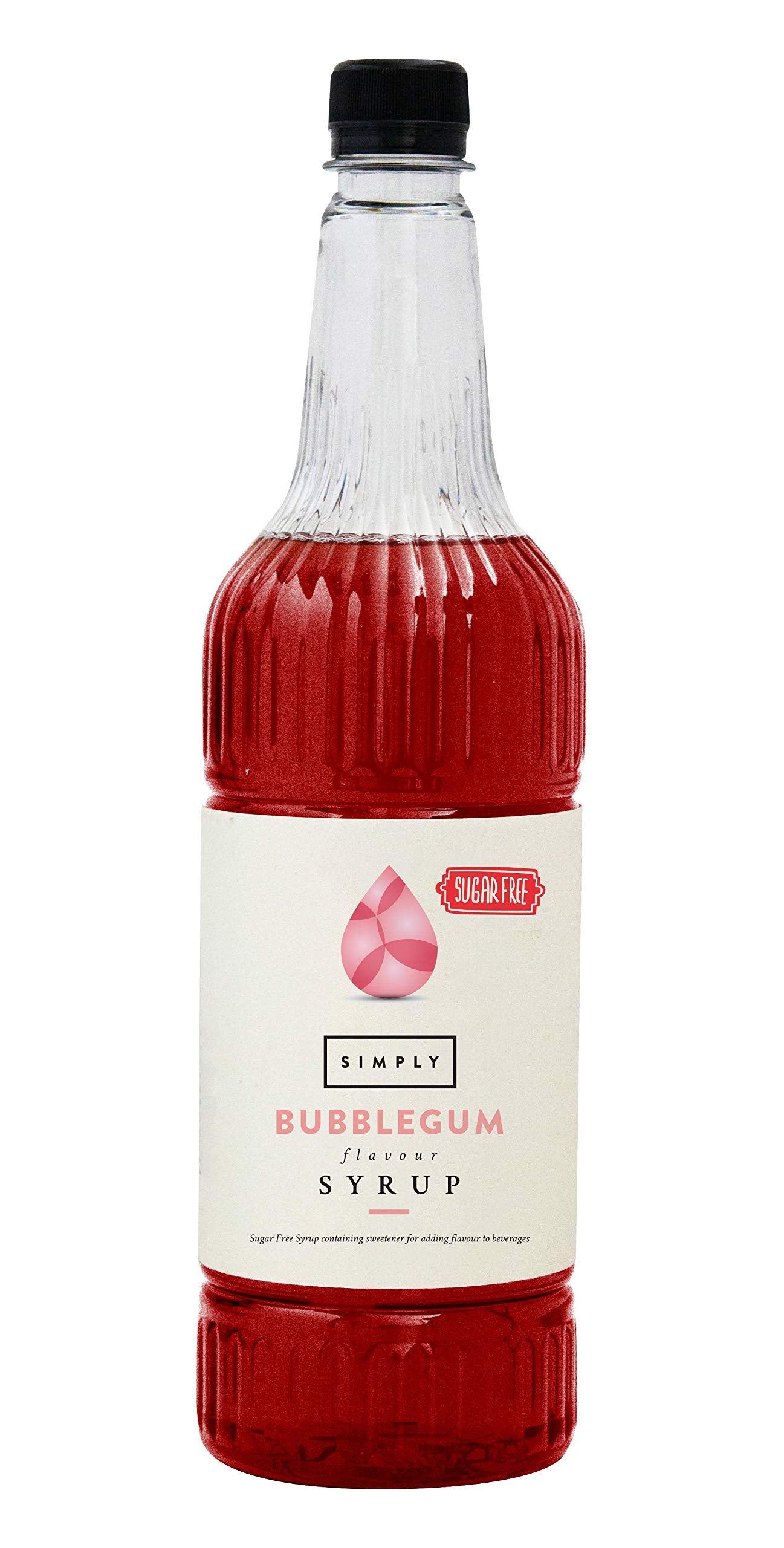 Simply Sugar Free Bubblegum Syrup - Low Calorie, Vegan, Nut Free | 1 Litre