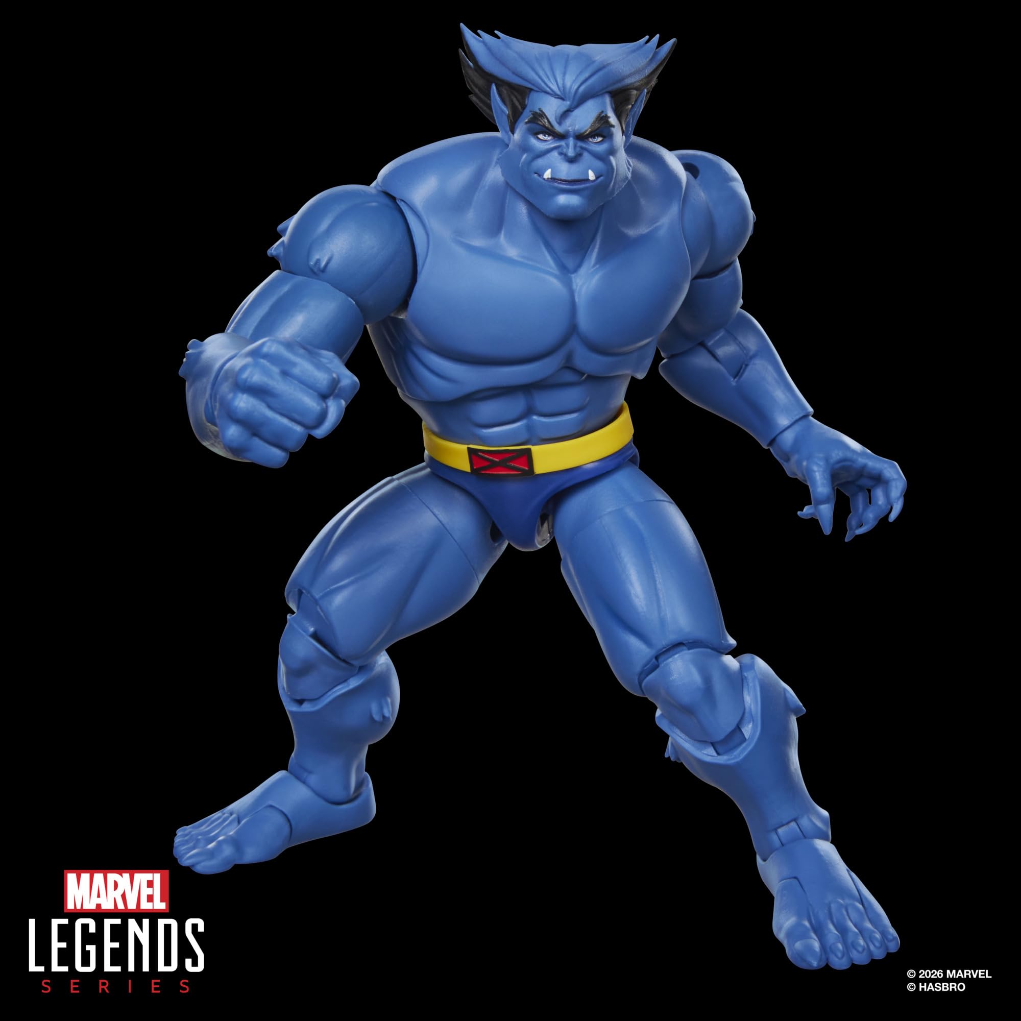 Marvel Legends Series Marvel's Beast X-Men '97 Collectible 15 cm Scale Action Figure | Ages 4+ | Plastic 8