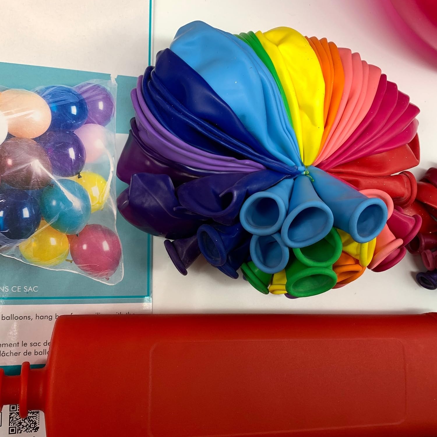 Unique 4909 Clear Balloon Drop Bag - 80' x 36' | 1 Pc 3