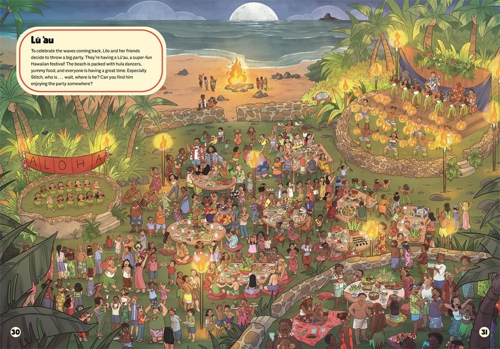 Studio Press Where's Stitch?: A Disney Search-and-Find Activity Book | Paperback | English 4