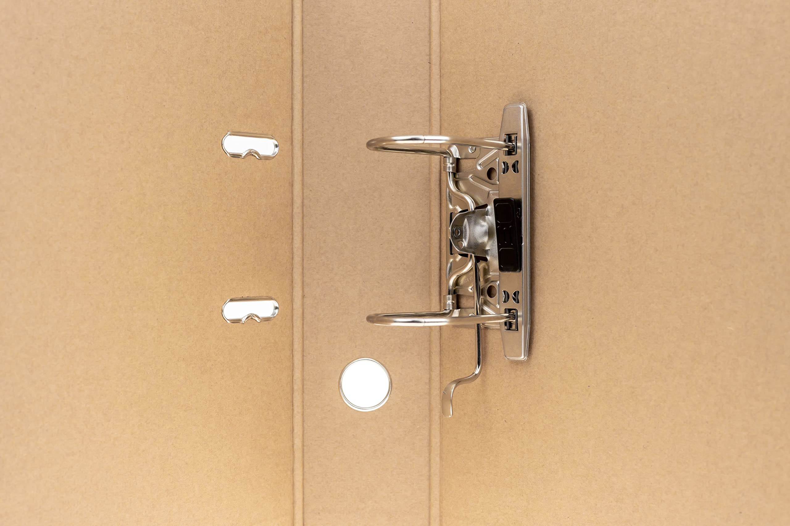 Interdruk Lever Arch File A4 75mm Kraft Paper Natural Brown Birds | 500 Sheet Capacity 4