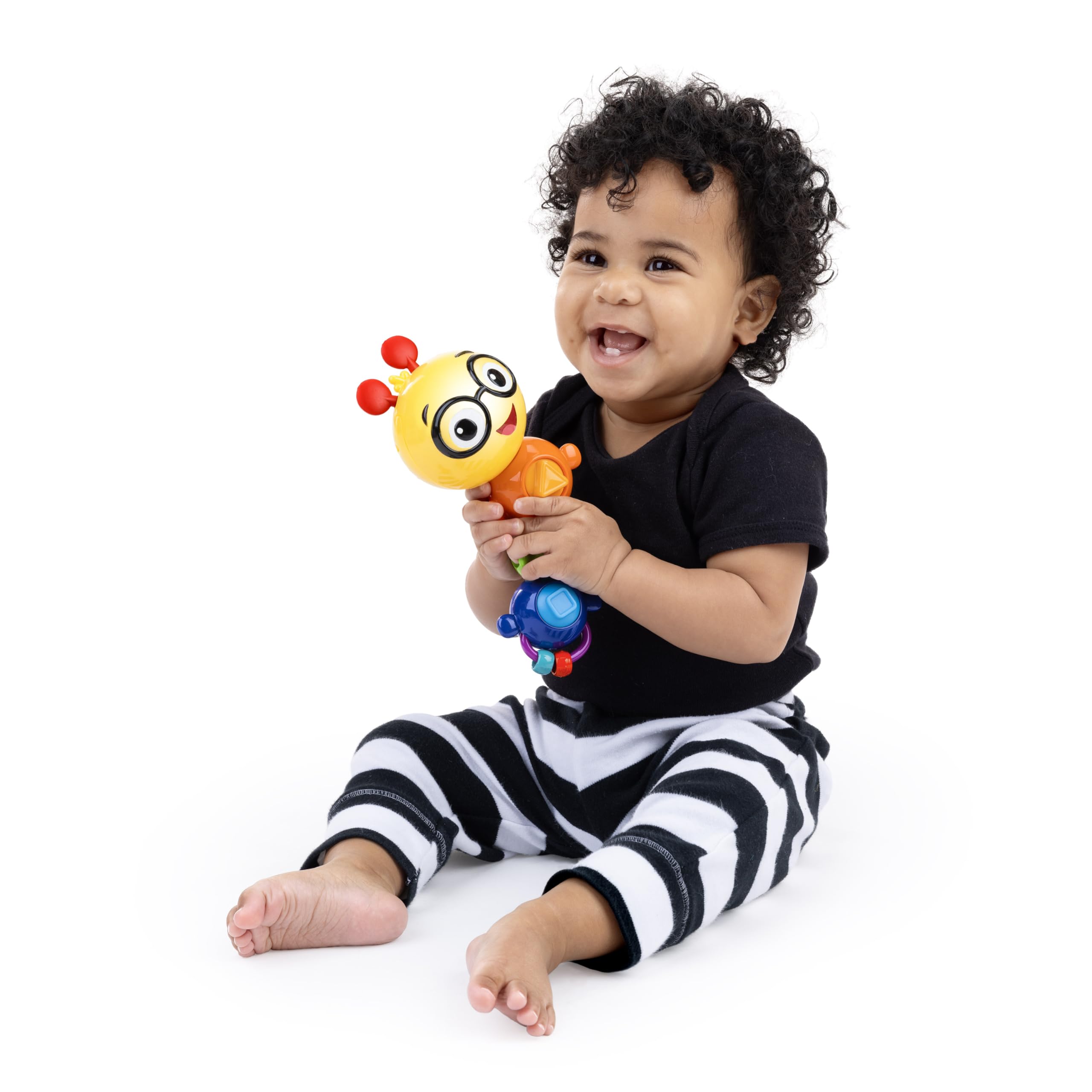 Baby Einstein Twist-a-Pal Cal Sensory Toy - Musical & Light-Up Caterpillar with Bead Chaser, 6+ Months 17